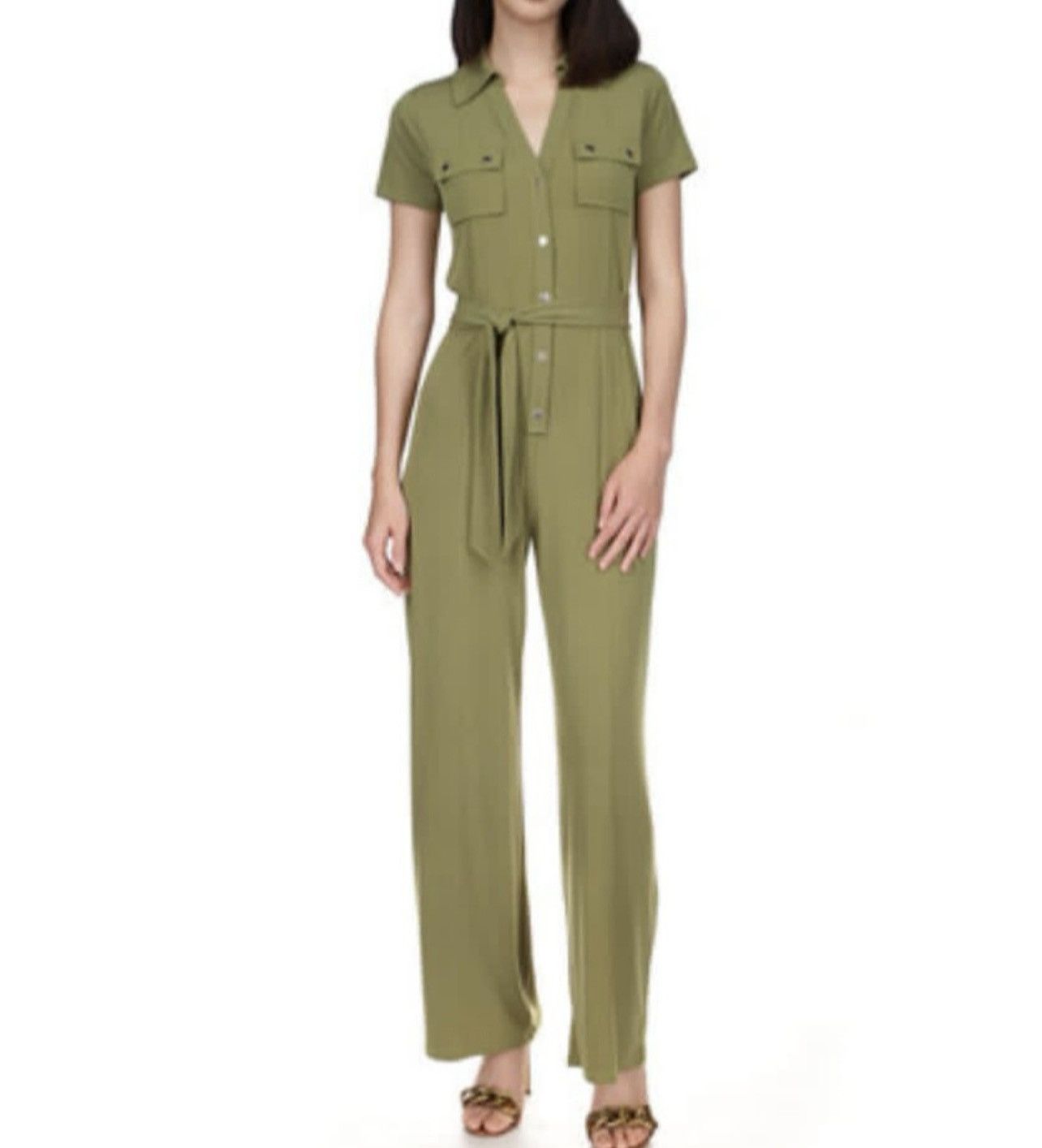 Michael Kors Michael Michael Kors Wide Leg Jumpsuit Size L / US 10 / IT 46 - 1 Thumbnail