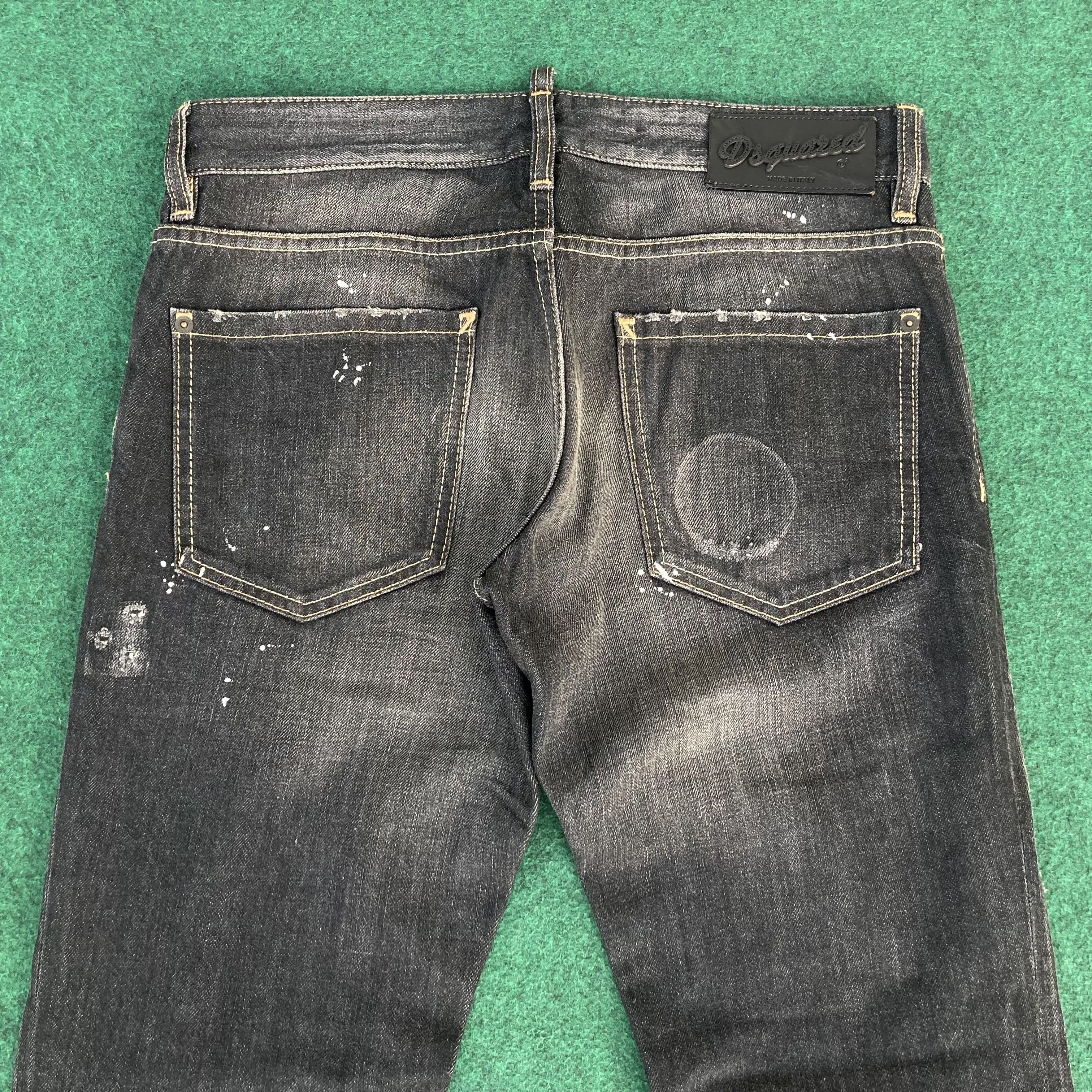 Dsquared2 × Japanese Brand 31x33 Vtg DSQUARED 2 Denim Italy Rips Distressed Pant Jeans Size US 31 - 10 Thumbnail