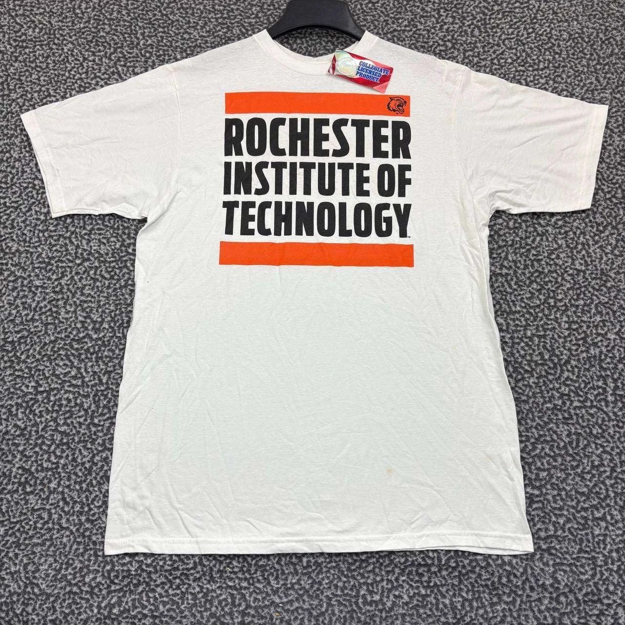 Adidas Rochester Institute of Technology Shirt Men Short Sleeve L Size US L / EU 52-54 / 3 - 1 Thumbnail