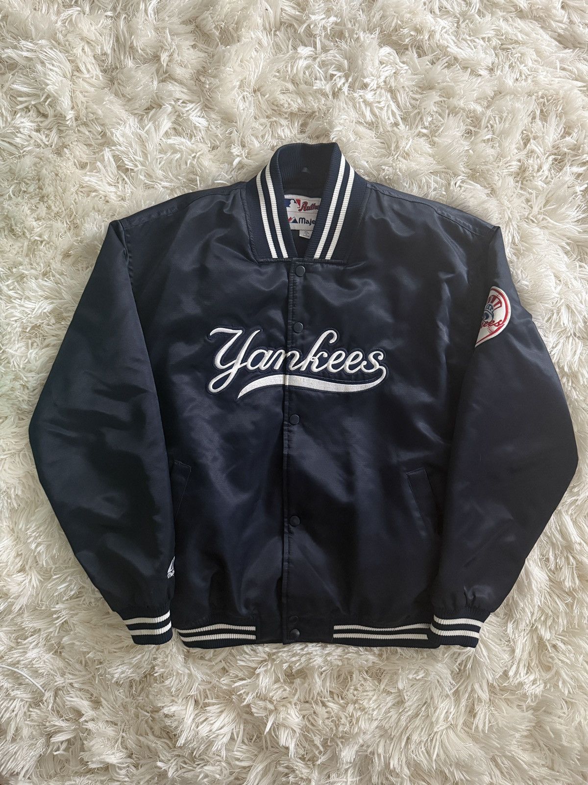 Majestic New York Yankees スタジャン 140 Majestic New York Yankees MLB Fan Jackets for sale | eBay