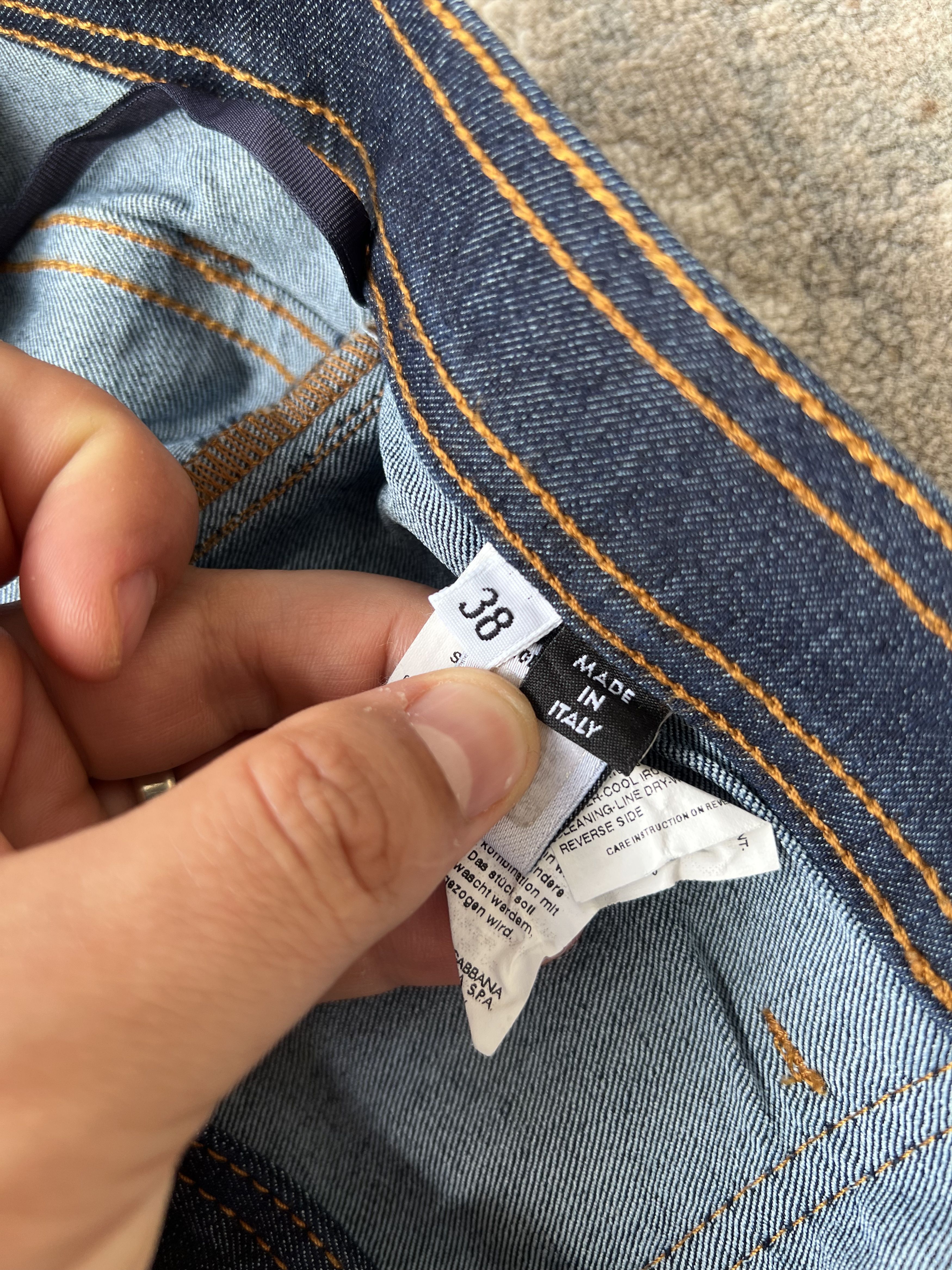 Dolce & Gabbana Dolce & Gabbana Jeans Size 26" / US 2 / IT 38 - 6 Thumbnail