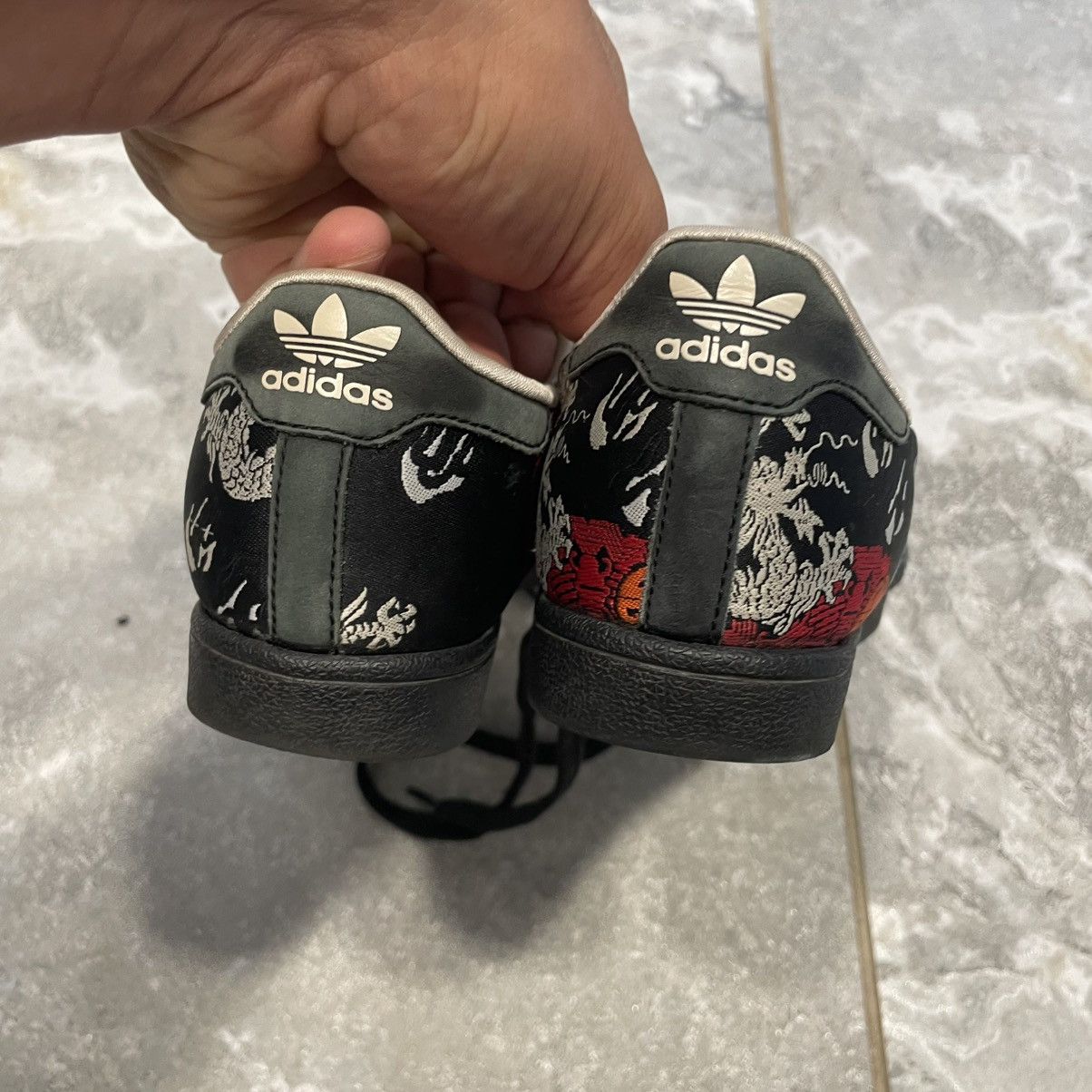 Adidas US6 RARE JAPAN NINJA Y2K SUPERSTAR MASTERMIND ADIDAS shoes Size US 6 / IT 36 - 7 Thumbnail