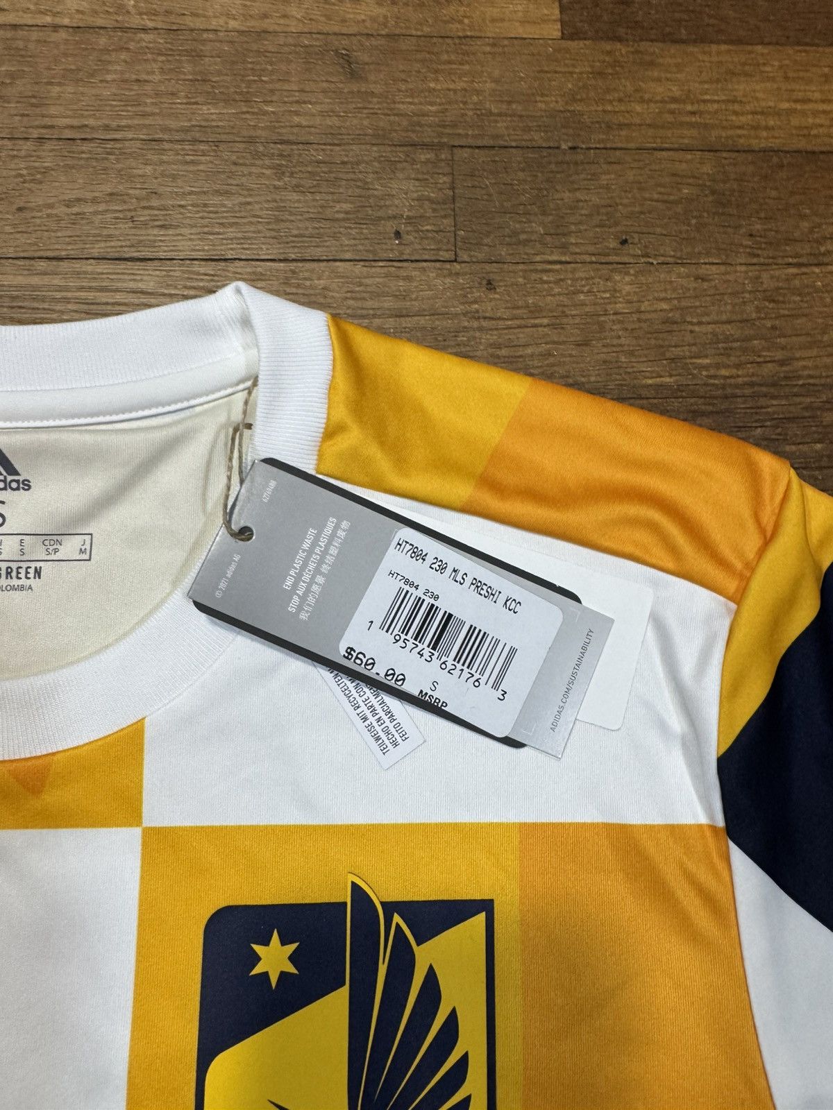 Adidas Adidas Minnesota FC Kick Childhood Cancer Mens Soccer Jersey Size US S / EU 44-46 / 1 - 2 Thumbnail
