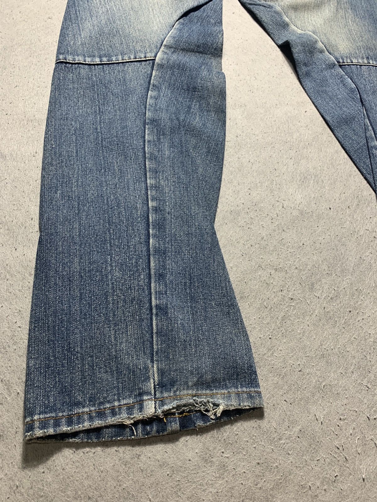 Number (N)ine Japanese Brand BreathMint Double Waist Denim Jeans Size US 32 / EU 48 - 12 Thumbnail