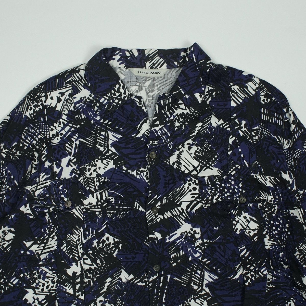 Kansai Yamamoto *NoTariff Kansai Yamamoto MAN LS Shirt Size US M / EU 48-50 / 2 - 2 Thumbnail