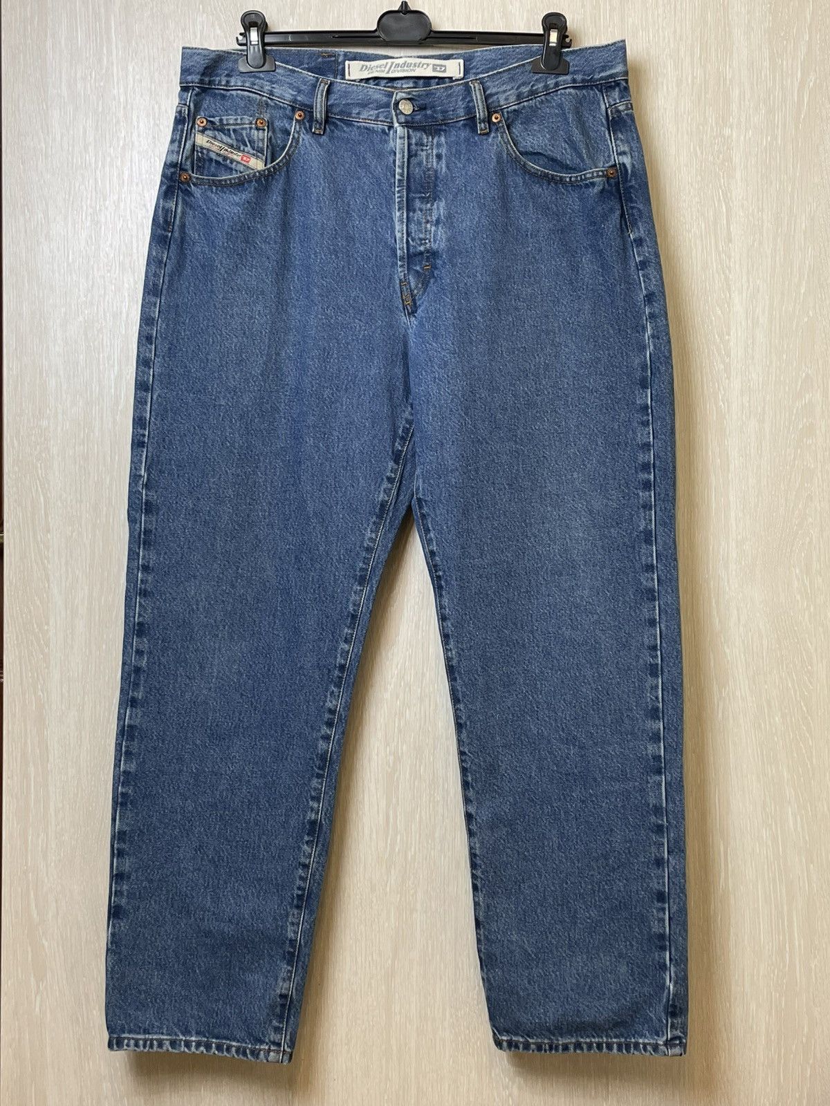 Diesel Diesel Vintage Blue Denim Jeans Men's 36 Made In Italy Y2k Size US 40 / EU 56 - 5 Thumbnail