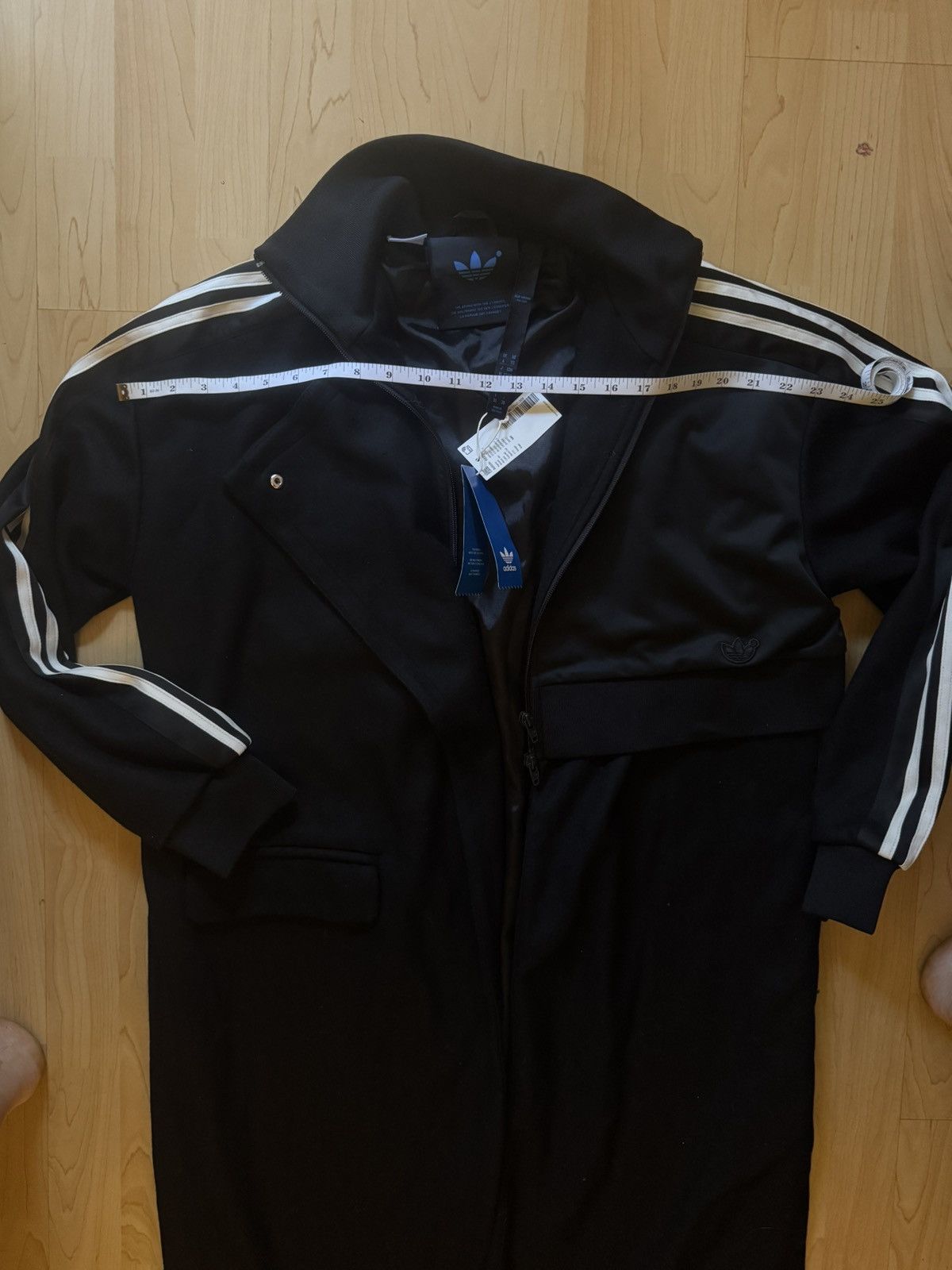 Adidas Adidas RARE Sample Trench Coat x Track Jacket Size US XS / EU 42 / 0 - 3 Thumbnail