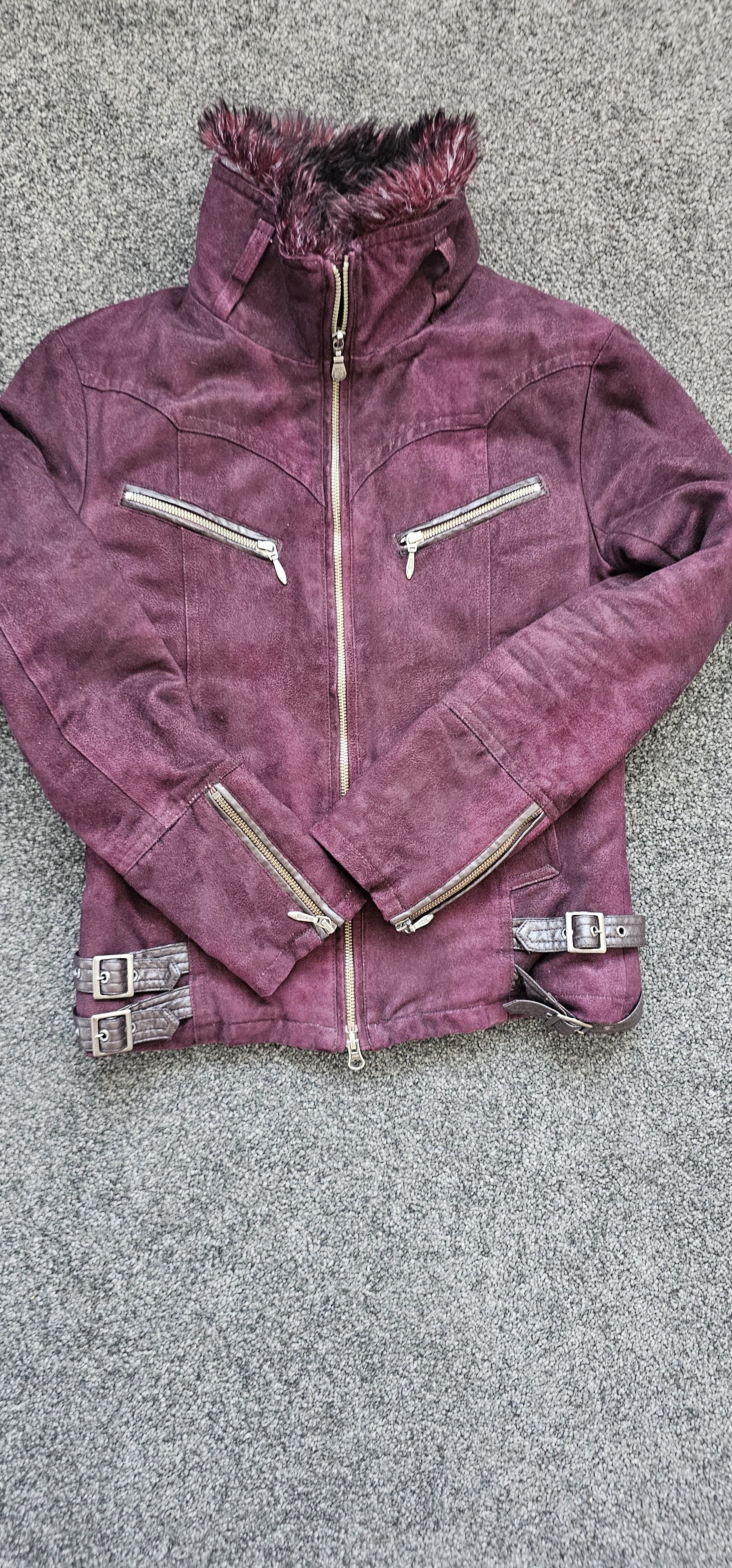 Tornado Mart 00s TORNADO MART grunge suede fur jacket Size US L / EU 52-54 / 3 - 1 Thumbnail