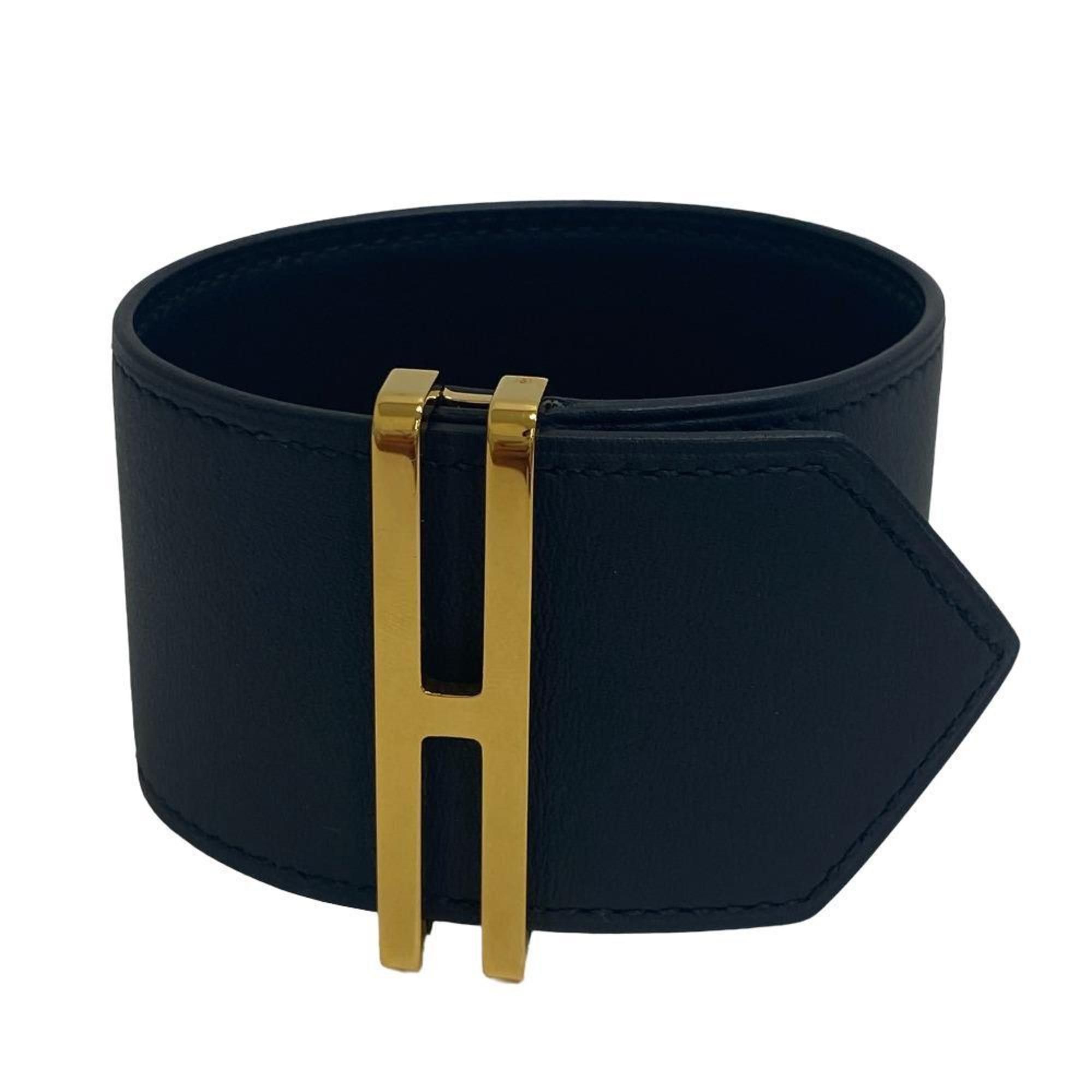 image of Hermes Elan Bracelet Black Men Women