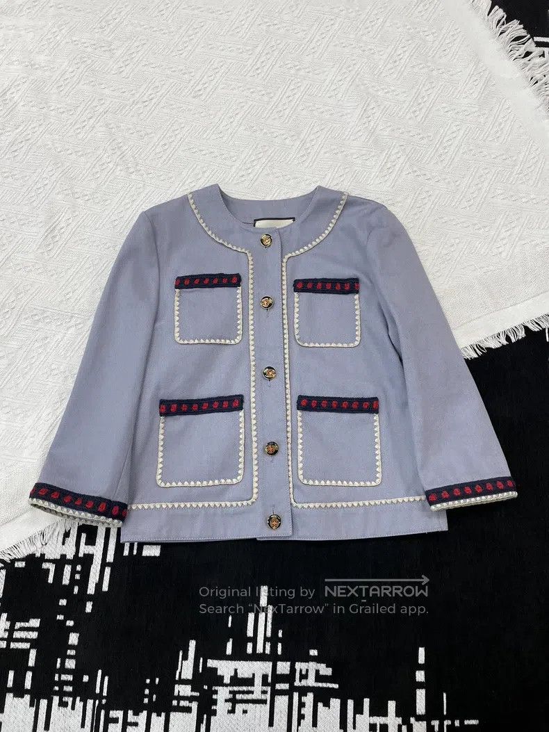 Gucci Gucci Blue coat Size M / US 6-8 / IT 42-44 - 1 Thumbnail