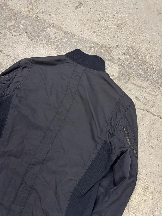 Designer × Emporio Armani × Vintage 2000s Emporio Armani Navy Multi Zips Racing Jacket Size US S / EU 44-46 / 1 - 8 Thumbnail