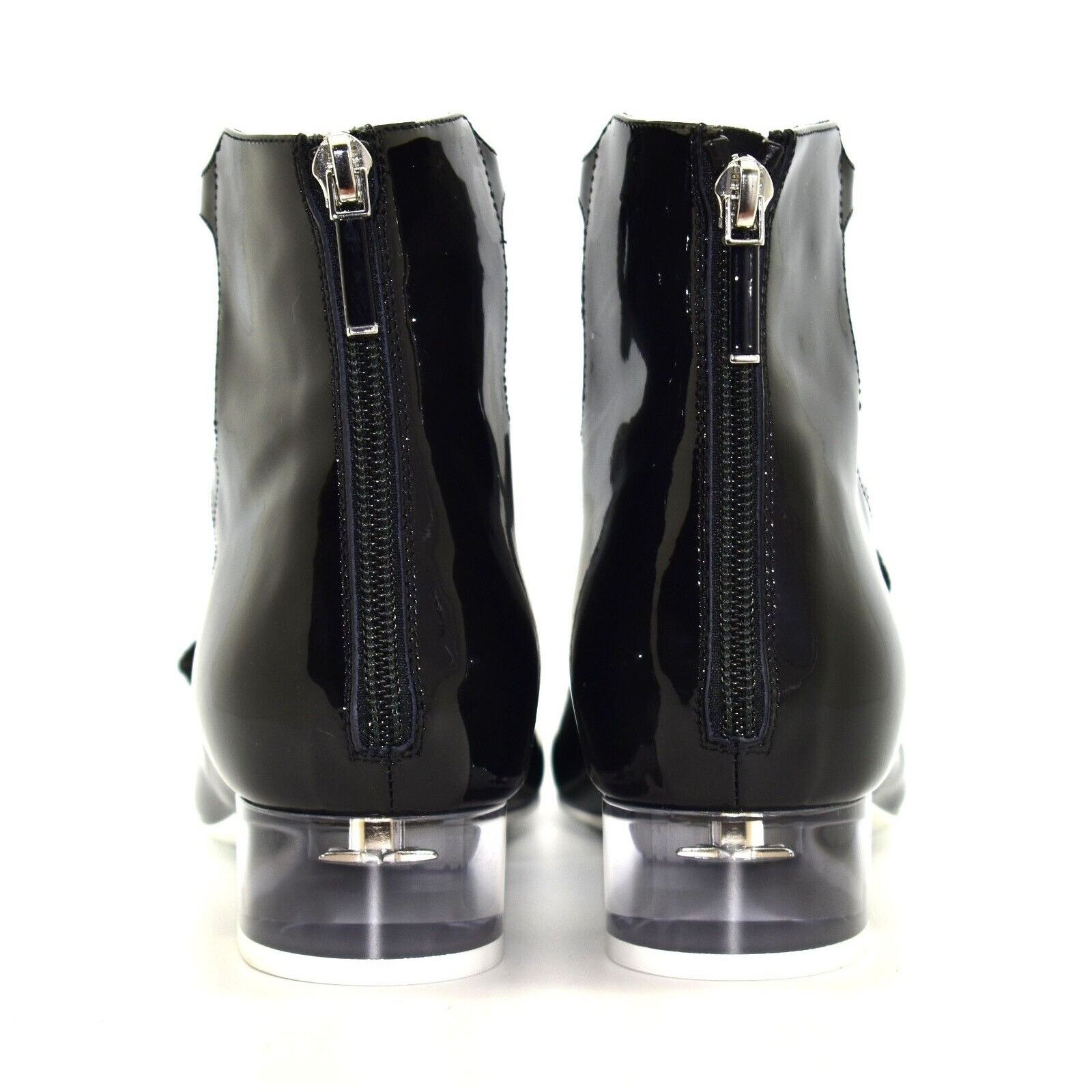 Dior NEW CHRISTIAN DIOR Patent Lace Up Zip Ankle Boots 36 $1550 Size US 6 / IT 36 - 7 Thumbnail