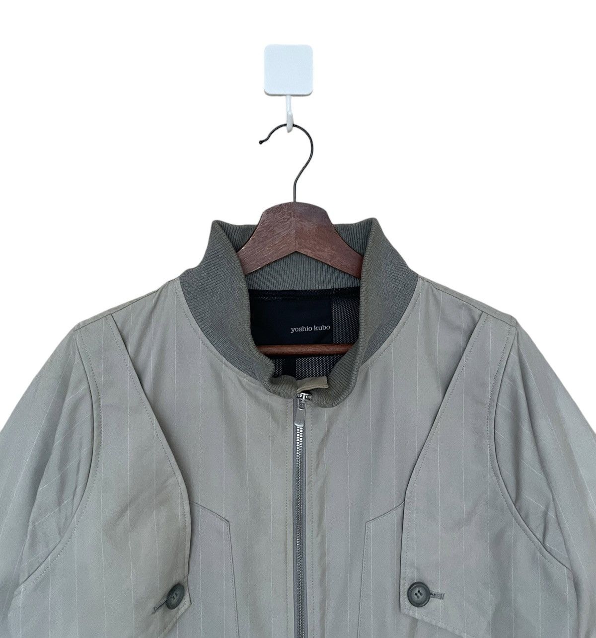 If Six Was Nine × Japanese Brand × Yoshio Kubo Vintage Japanese Brand Yoshio Kubo Bomber Jacket 2000s Size US S / EU 44-46 / 1 - 3 Thumbnail