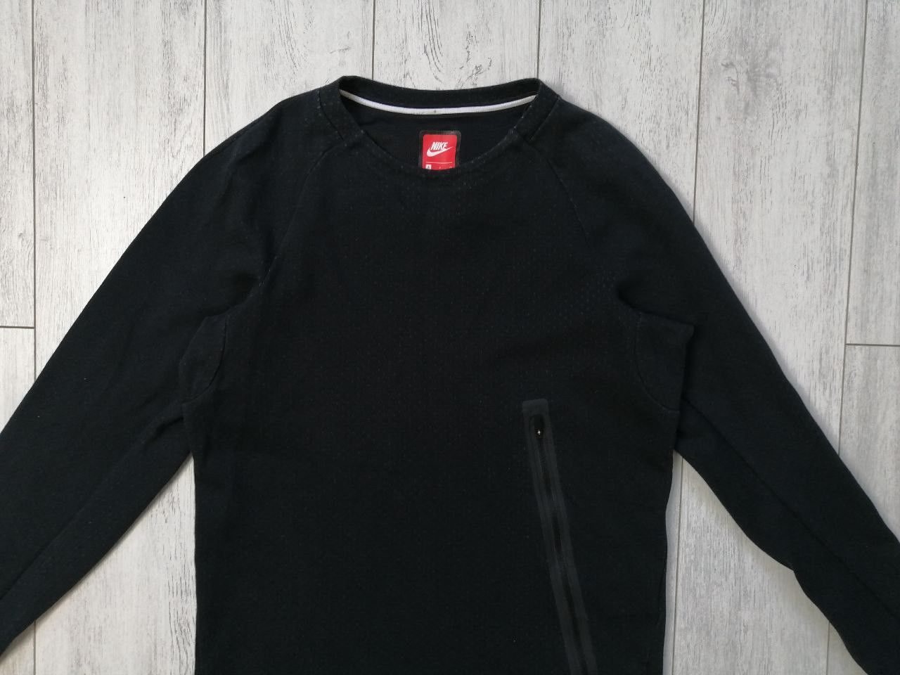 Nike TECH FLEECE ZIP CREW SWEATER MENS Size US S / EU 44-46 / 1 - 3 Thumbnail