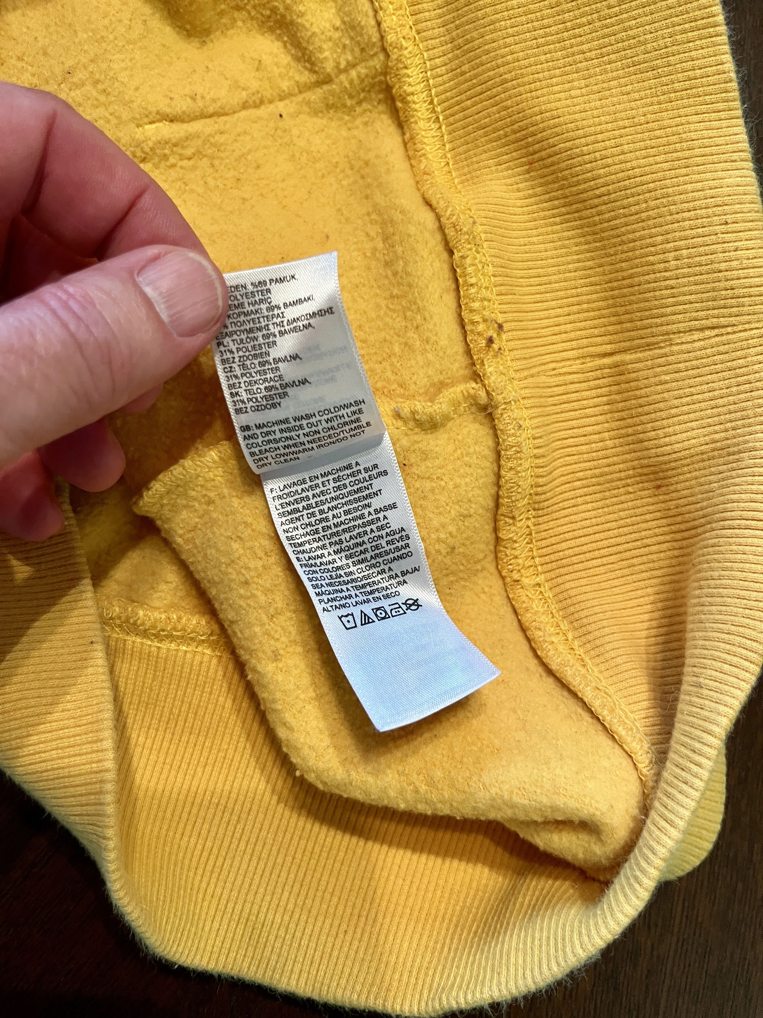 The North Face The North Face Yellow Logo Hoodie Men’s Small SP20 Size US S / EU 44-46 / 1 - 5 Thumbnail
