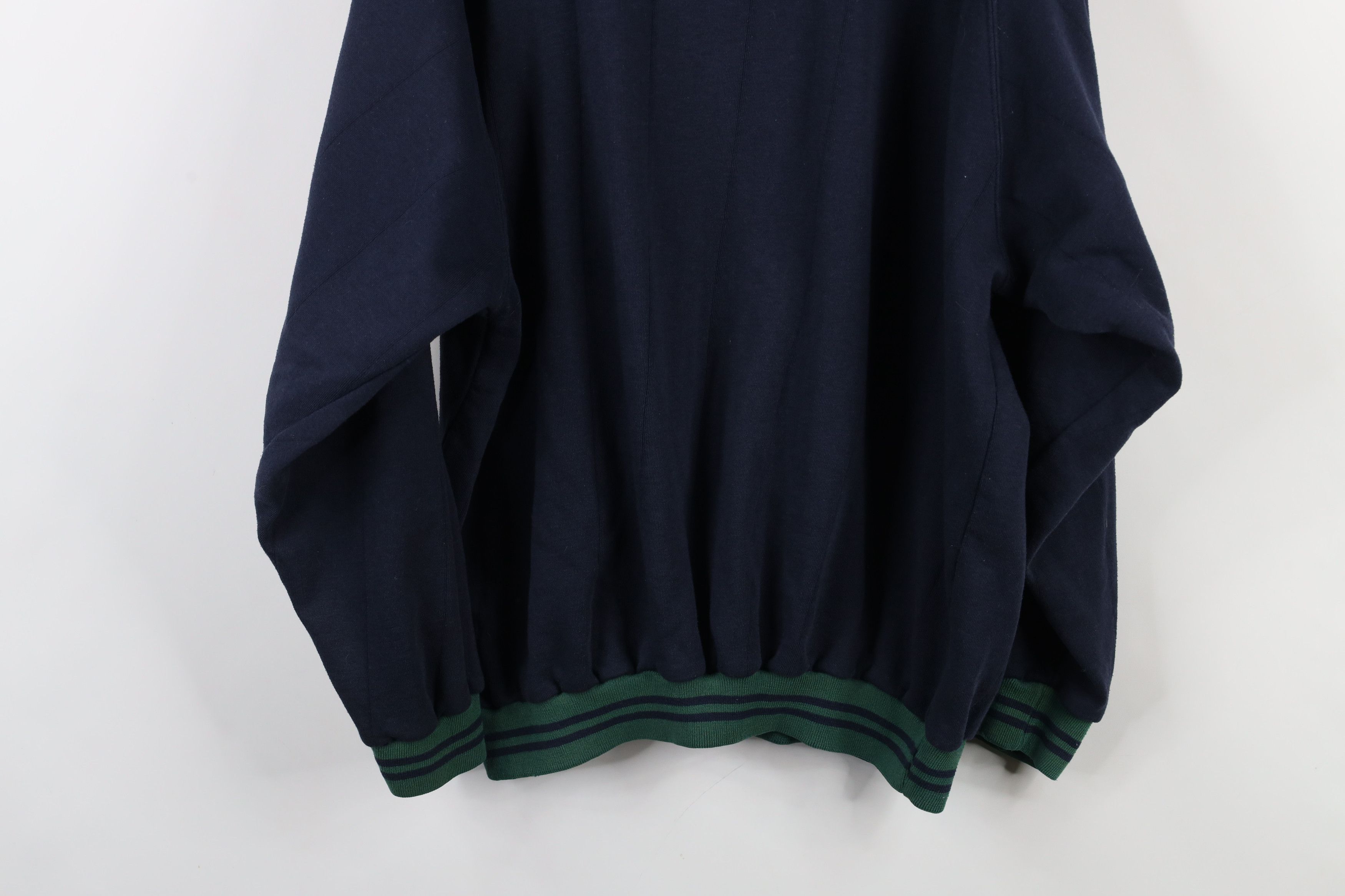 Vintage Vintage 90s Streetwear Striped Boxy Fit Crewneck Sweatshirt Size US XL / EU 56 / 4 - 10 Thumbnail