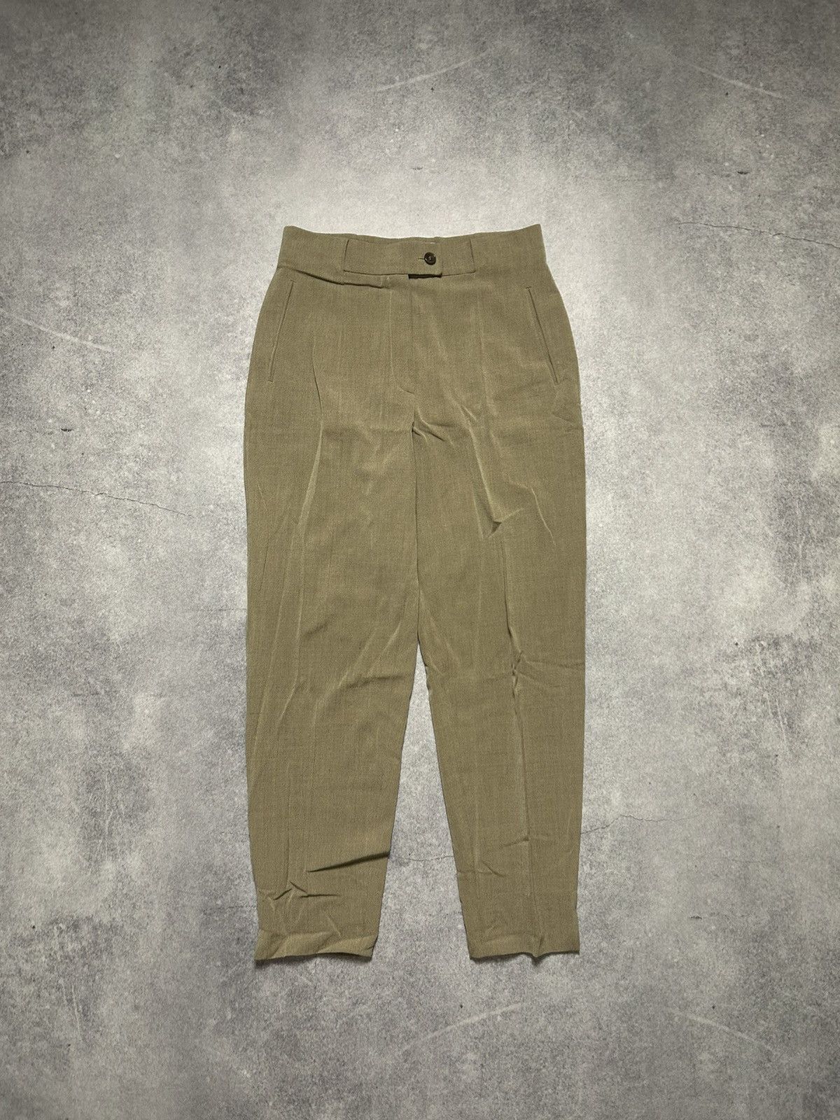 Jil Sander Women’s Jil Sander+ Wool Casual Trousers Pants Size 27" / US 4 / IT 40 - 2 Thumbnail
