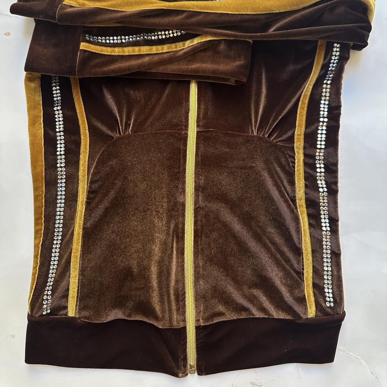 Dolce & Gabbana 2000s Dolce and gabbana velvet tracksuit jacket Size M / US 6-8 / IT 42-44 - 7 Thumbnail