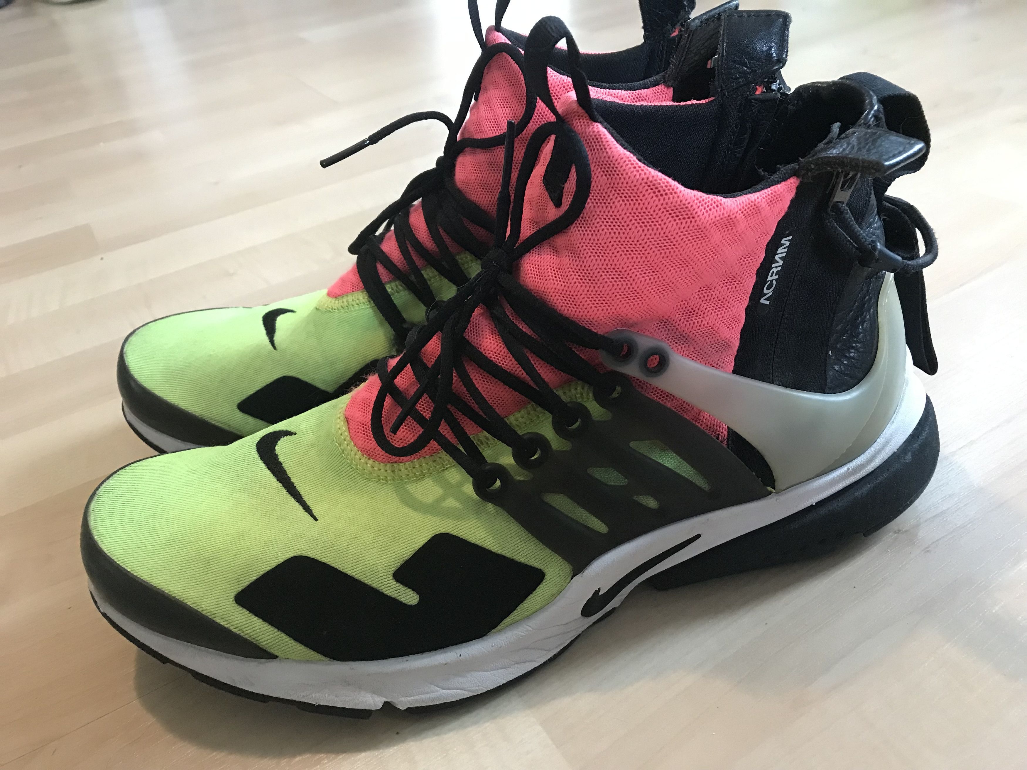 Acronym × Nike Acronym Nike Air Presto Mid Volt Medium Size US 10.5 / EU 43-44 - 5 Thumbnail