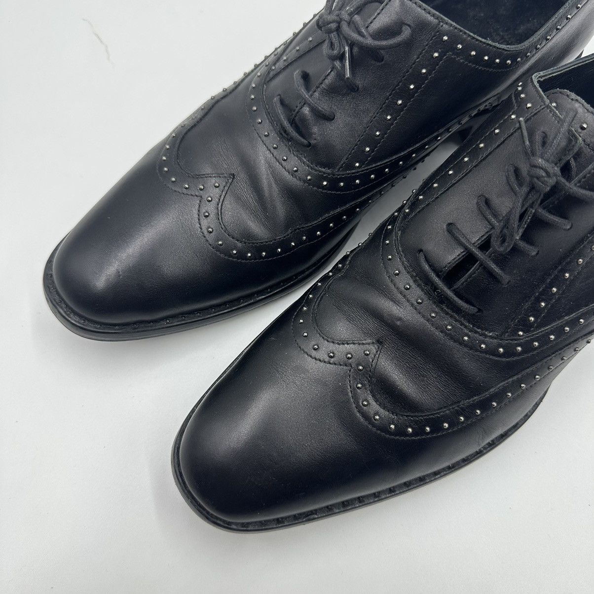 Saint Laurent Studded Oxford Shoes