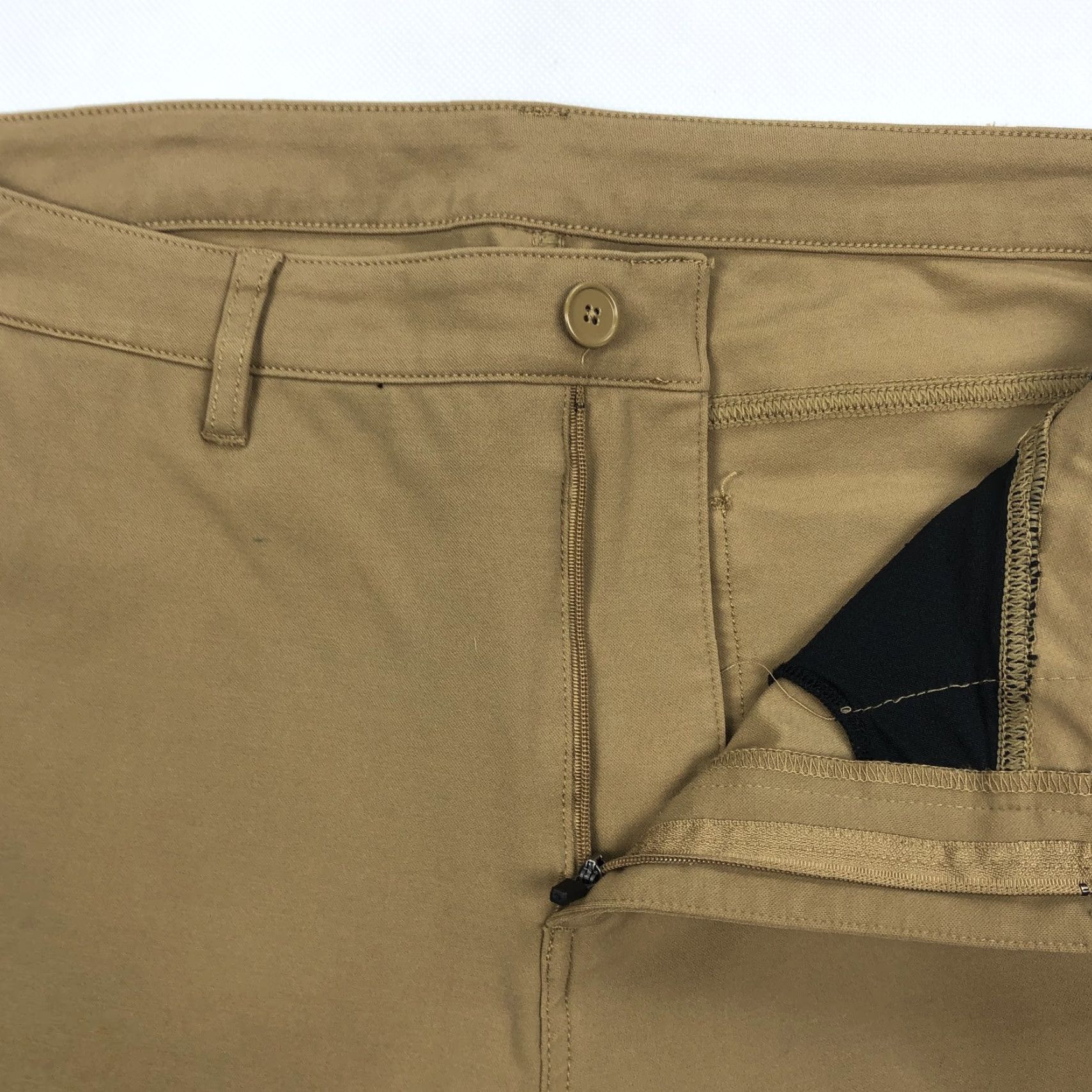 Vintage BYLT Everyday Pant 2.0 Slim Fit Chino 36 Tall Khaki Men Pant Size US 36 / EU 52 - 2 Thumbnail
