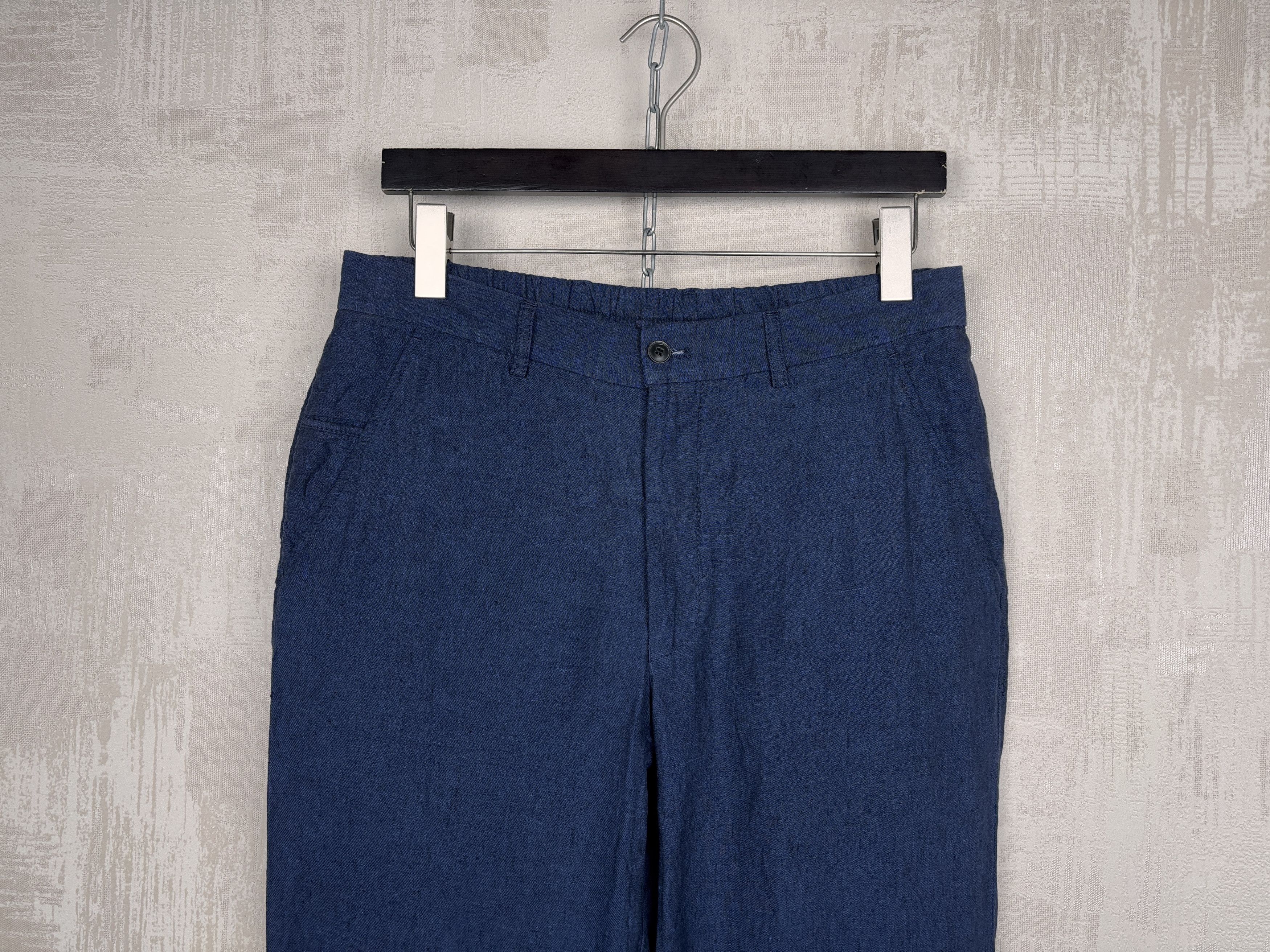Hiltl Hiltl Heritage Collection Linen Chino Pants Size US 34 / EU 50 - 3 Thumbnail
