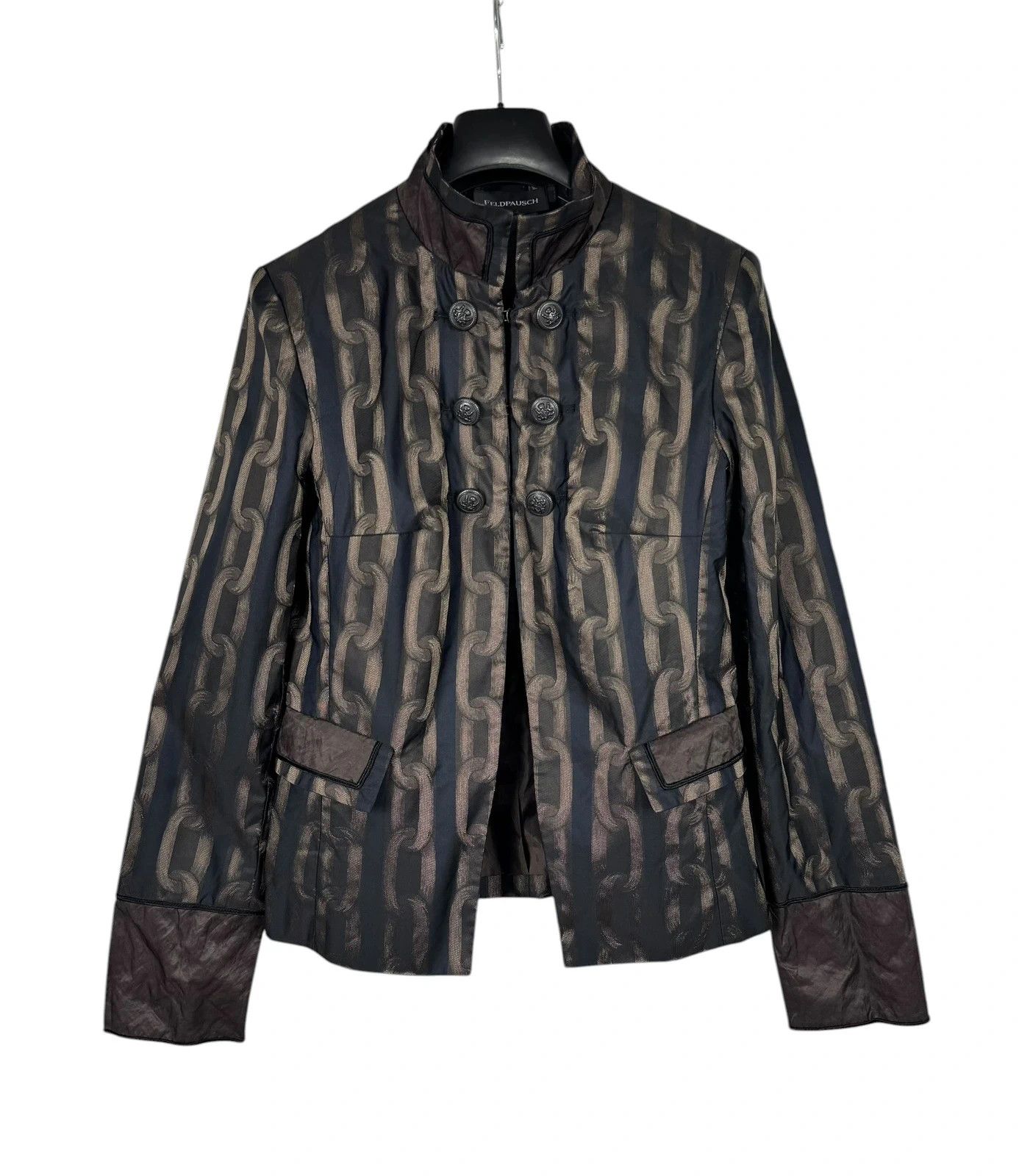 Other Feldpausch Chains Printed Blazer size D36 GB10 Size M / US 6-8 / IT 42-44 - 10 Thumbnail