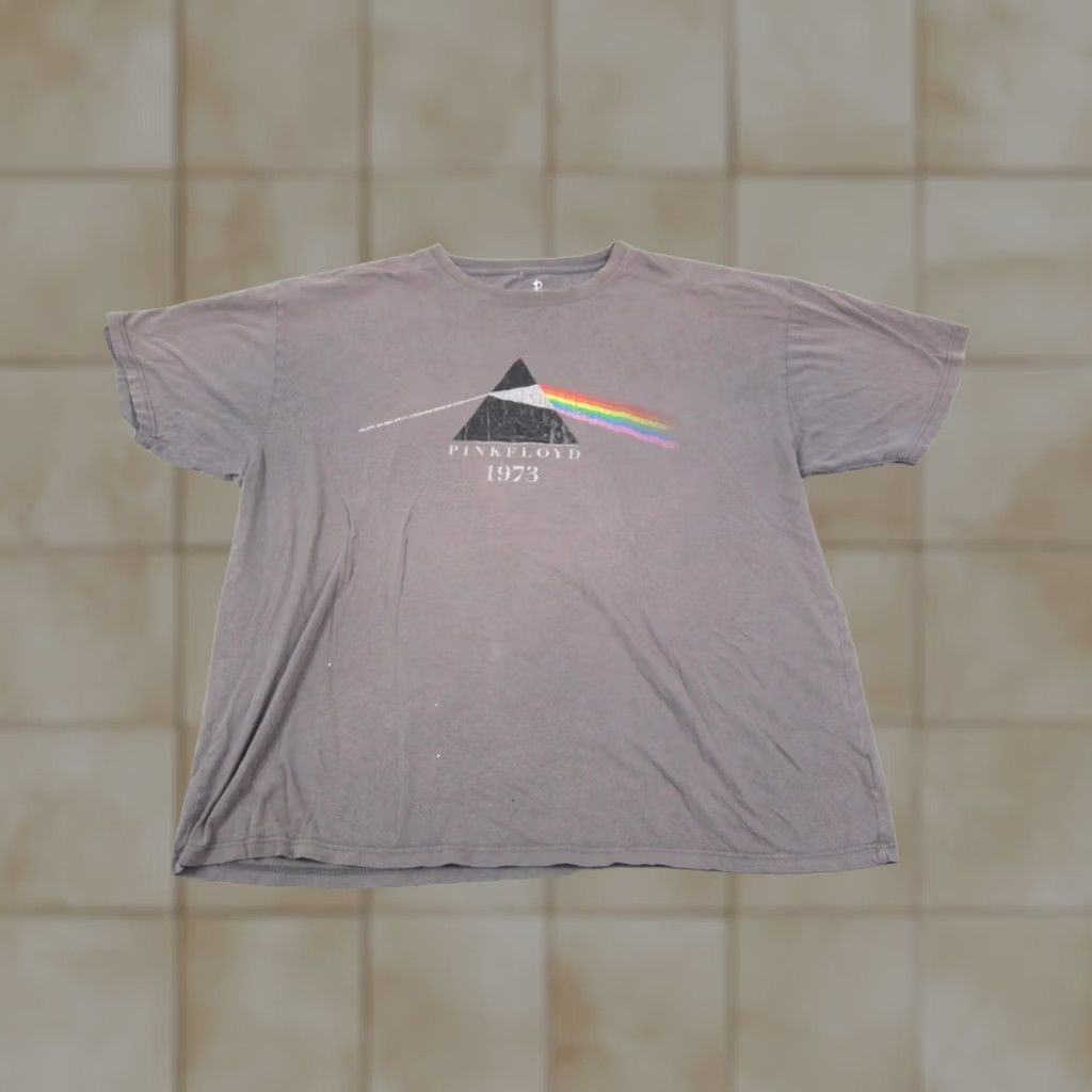 Vintage Pink Floyd Shirt Mens XL Gray The Dark Side of the Moon Y2K Vintage 9001 Size US XL / EU 56 / 4 - 1 Thumbnail