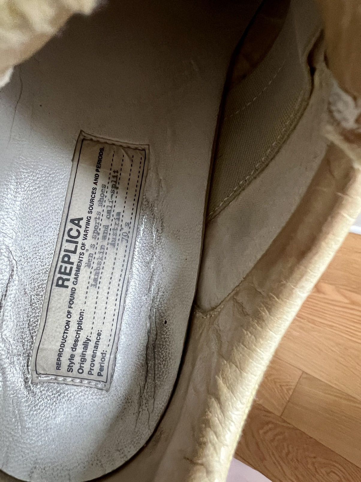 Maison Margiela Yellow Replica! Size US 9 / EU 42 - 8 Thumbnail
