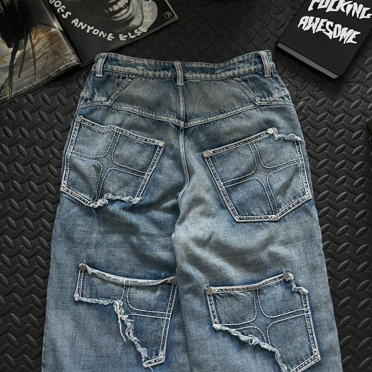 Japanese Brand JEANS RACER WORLDWIDE Size 26 Size 26" / US 2 / IT 38 - 5 Thumbnail