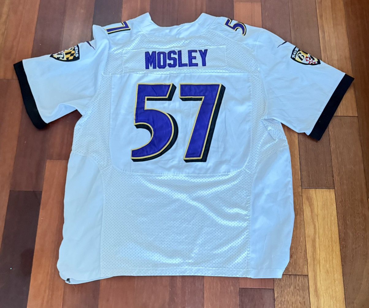 Nike C. J. Mosley Baltimore Ravens Vintage Stitched Jersey Size US XL / EU 56 / 4 - 2 Thumbnail