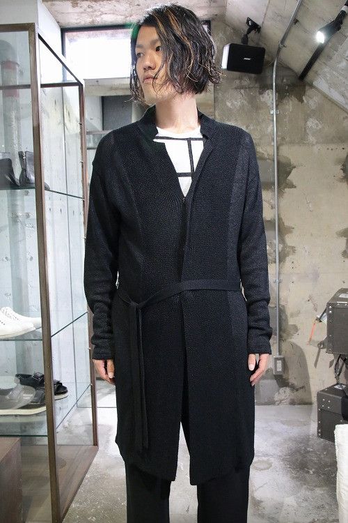 The Viridi-anne ARCHIVE Belted Black Knit Cardigan Size US S / EU 44-46 / 1 - 1 Thumbnail