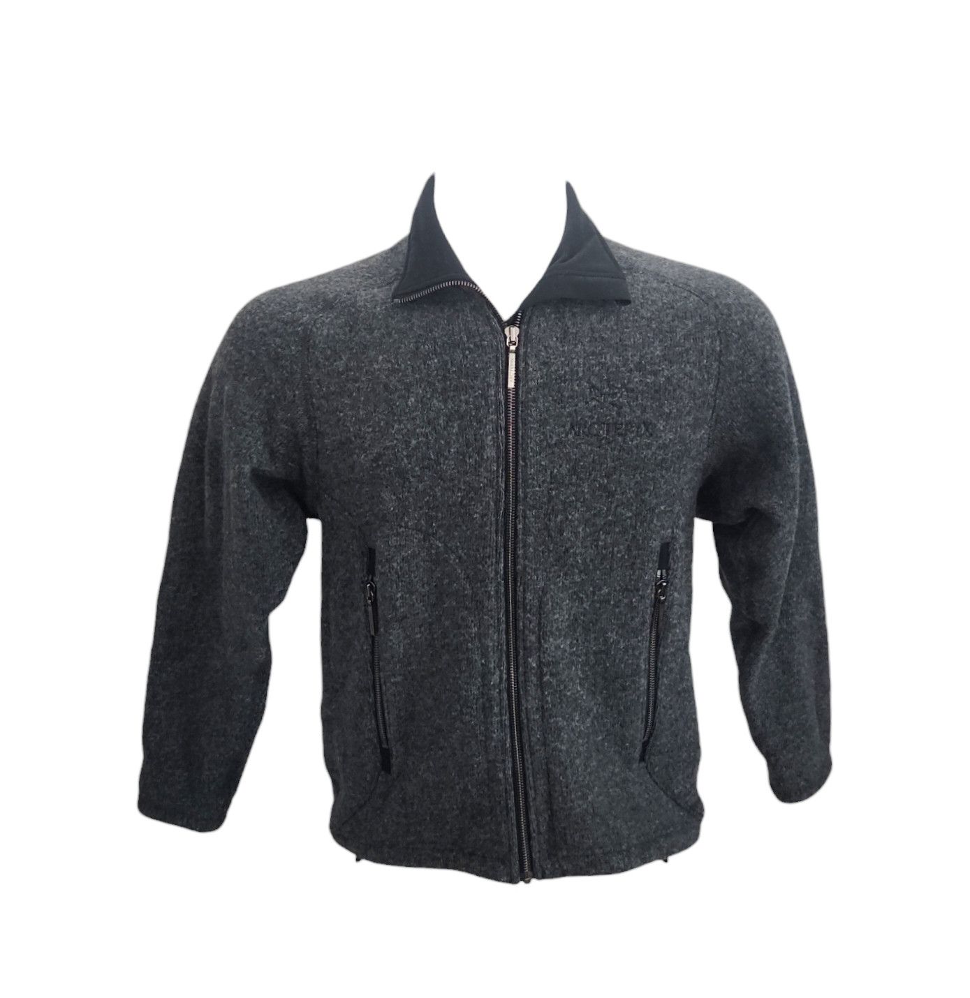 Arc'teryx Arc'teryx Vintage Grey black Fleece Full Zip Jacket Small Size S / US 4 / IT 40 - 1 Thumbnail