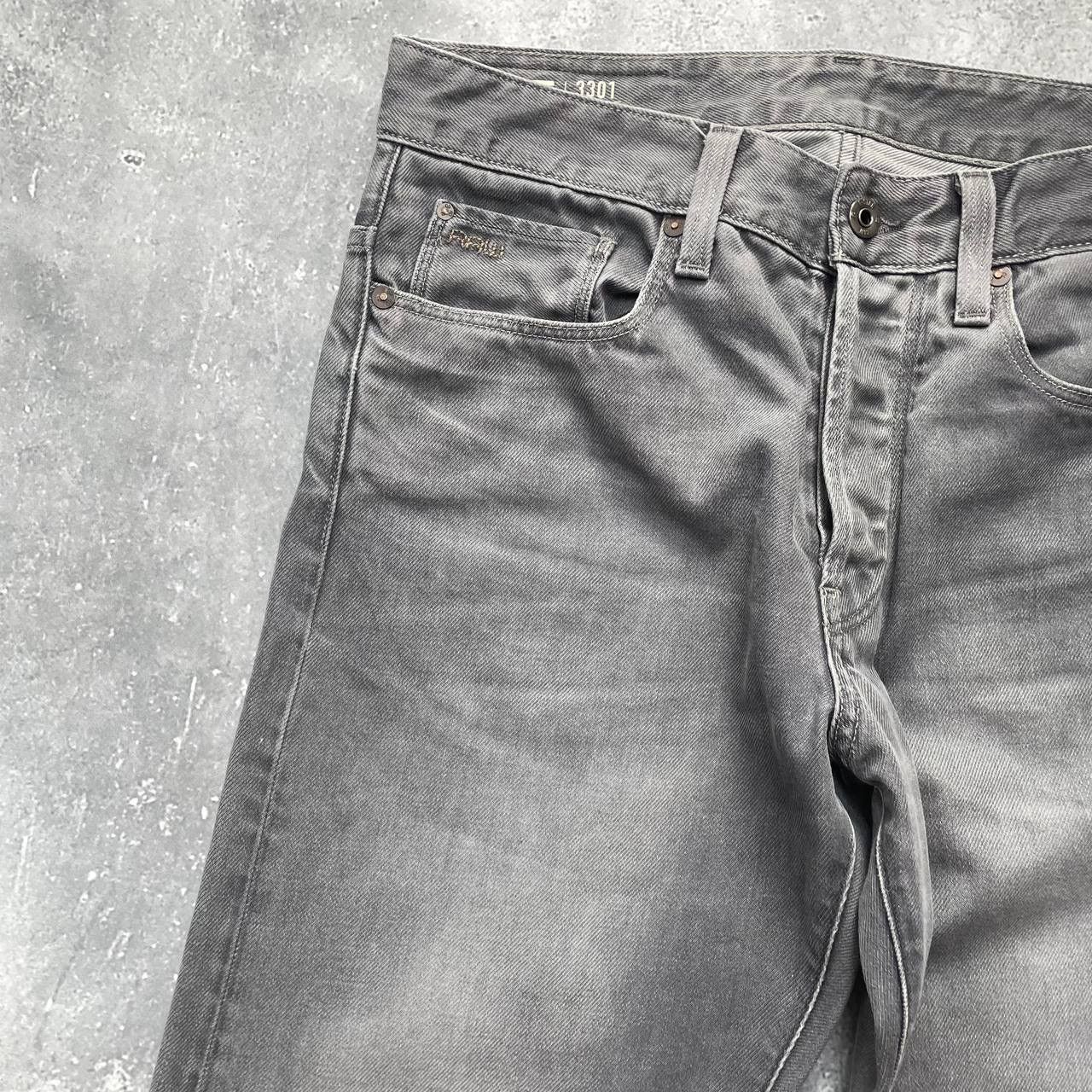G-Star G-Star Raw 3301 Tapered Jeans Gray Size W31 L31 Size US 31 - 11 Thumbnail