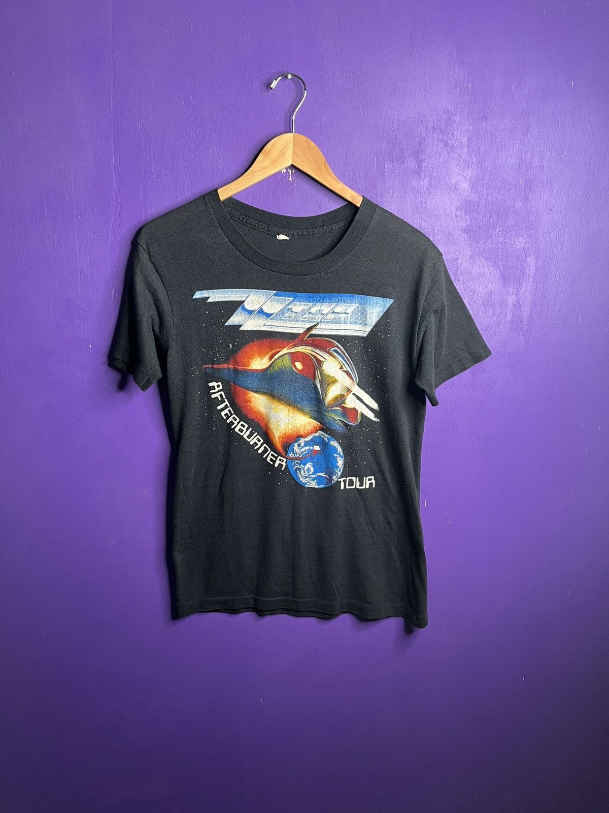 Band Tees × Vintage Vintage 1986 ZZ Top afterburner world tour t-shirt Size US M / EU 48-50 / 2 - 1 Thumbnail