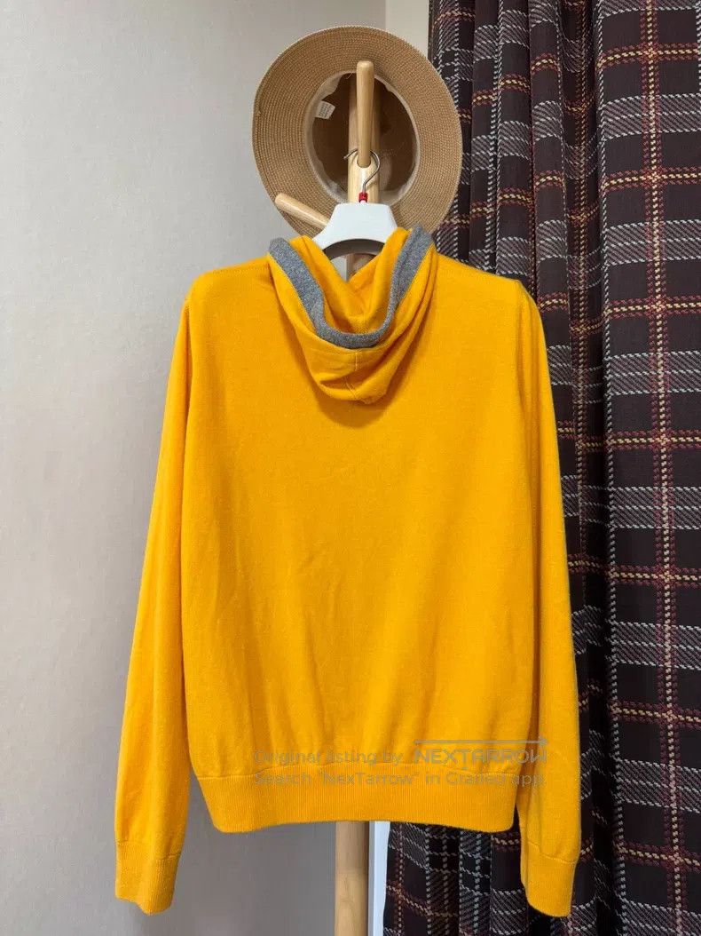 Hermes Hermes Cashmere overcoat, cashmere hooded cardigan Size US XXL / EU 58 / 5 - 2 Thumbnail