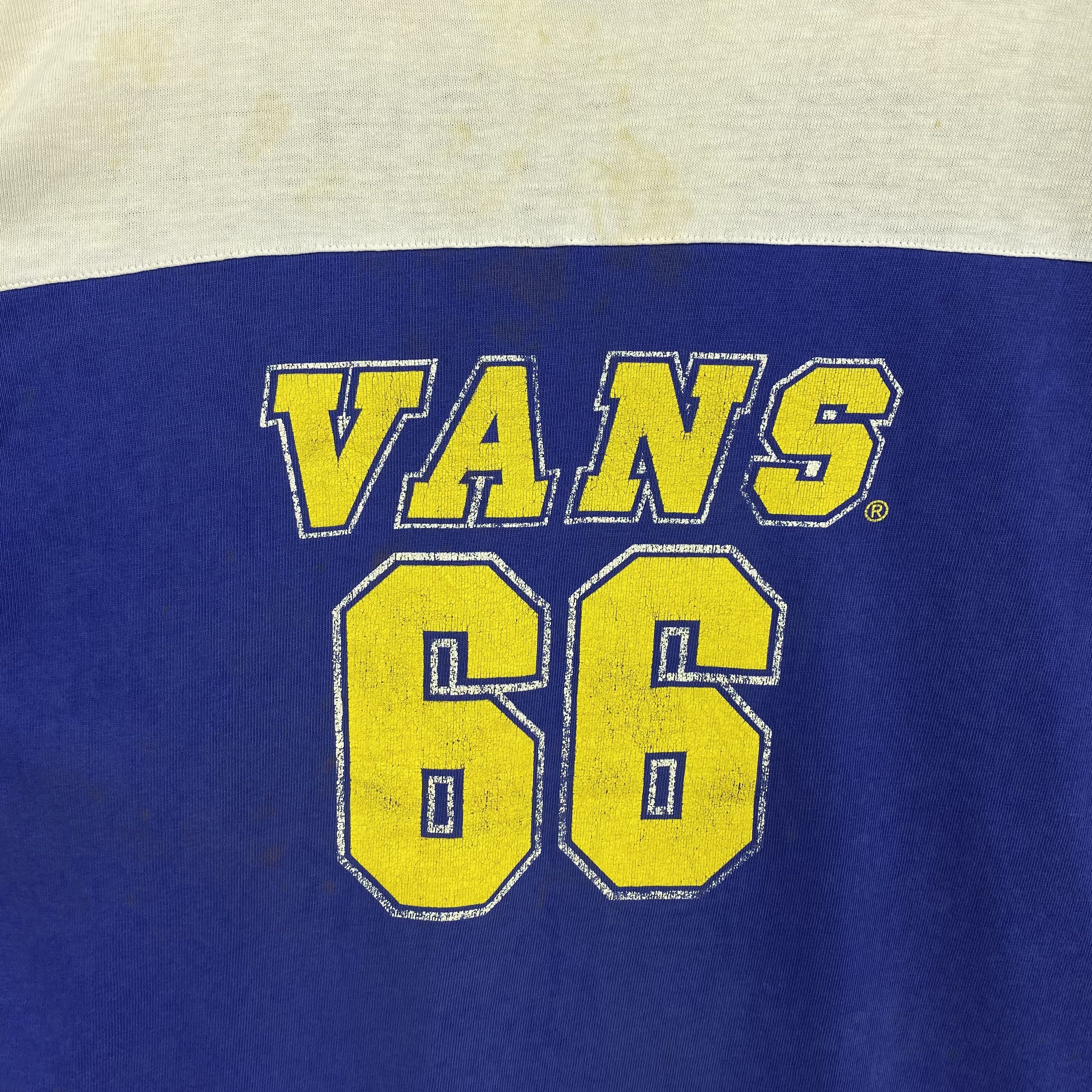 Vans Vintage 90s Vans T-Shirt Vans 66 U.S.A Crewneck Tee 56789 Size US L / EU 52-54 / 3 - 3 Thumbnail
