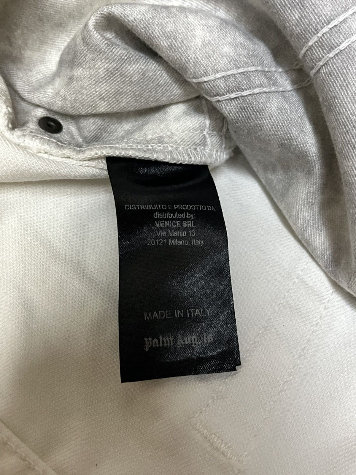 Palm Angels Palm Angels Denim Pants in White Size US 30 / EU 46 - 5 Thumbnail