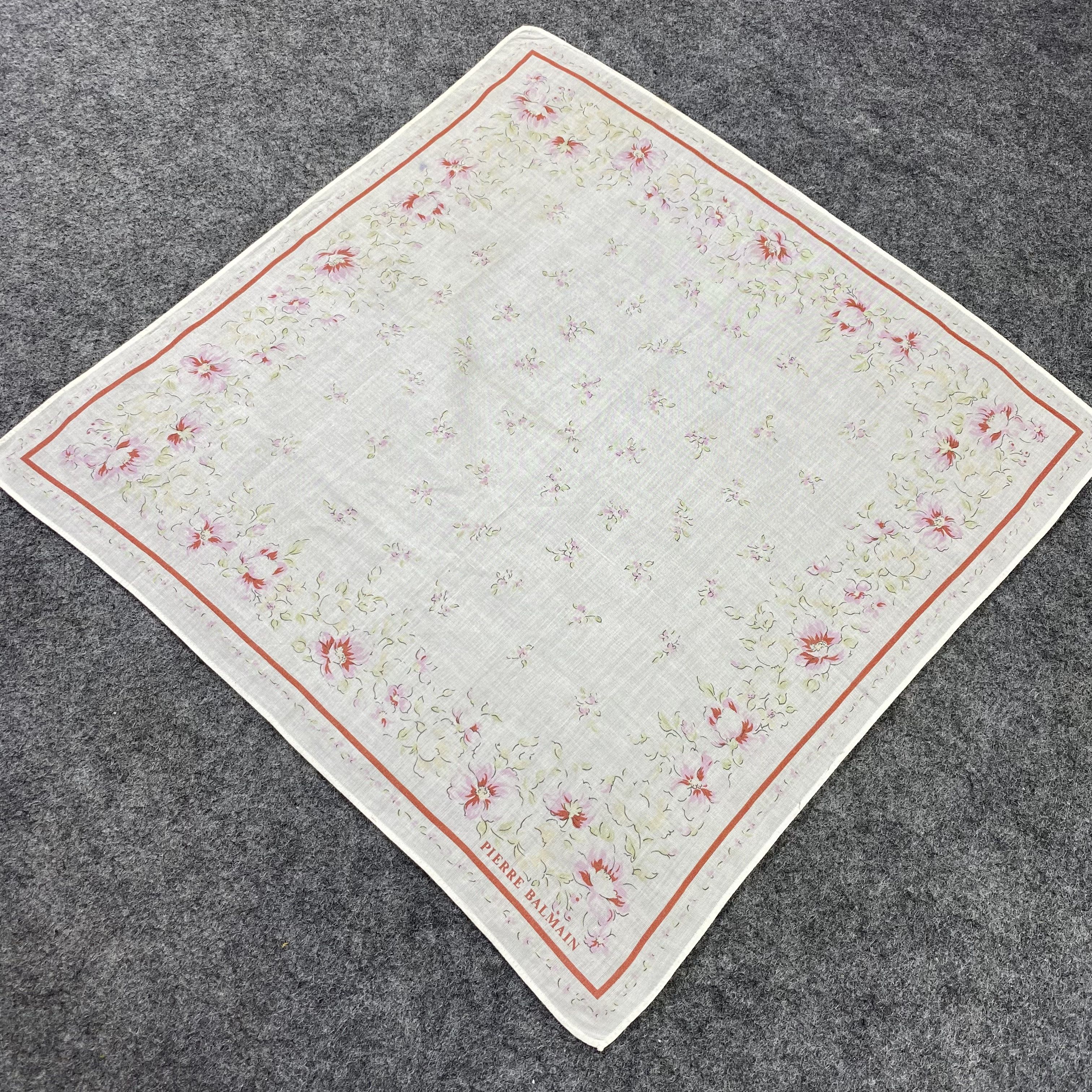 Pierre Balmain Pierre Balmain Handkerchief / Bandana / Neckerchief-B572 Size ONE SIZE - 4 Thumbnail