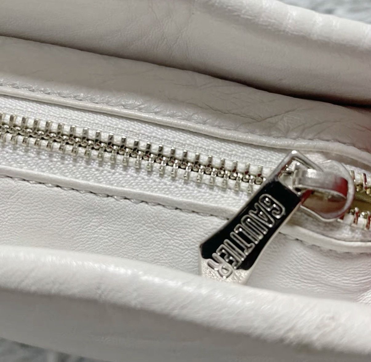 Jean Paul Gaultier Jean Paul Gaultier White Cloud Leather Bag J29 Size ONE SIZE - 5 Thumbnail