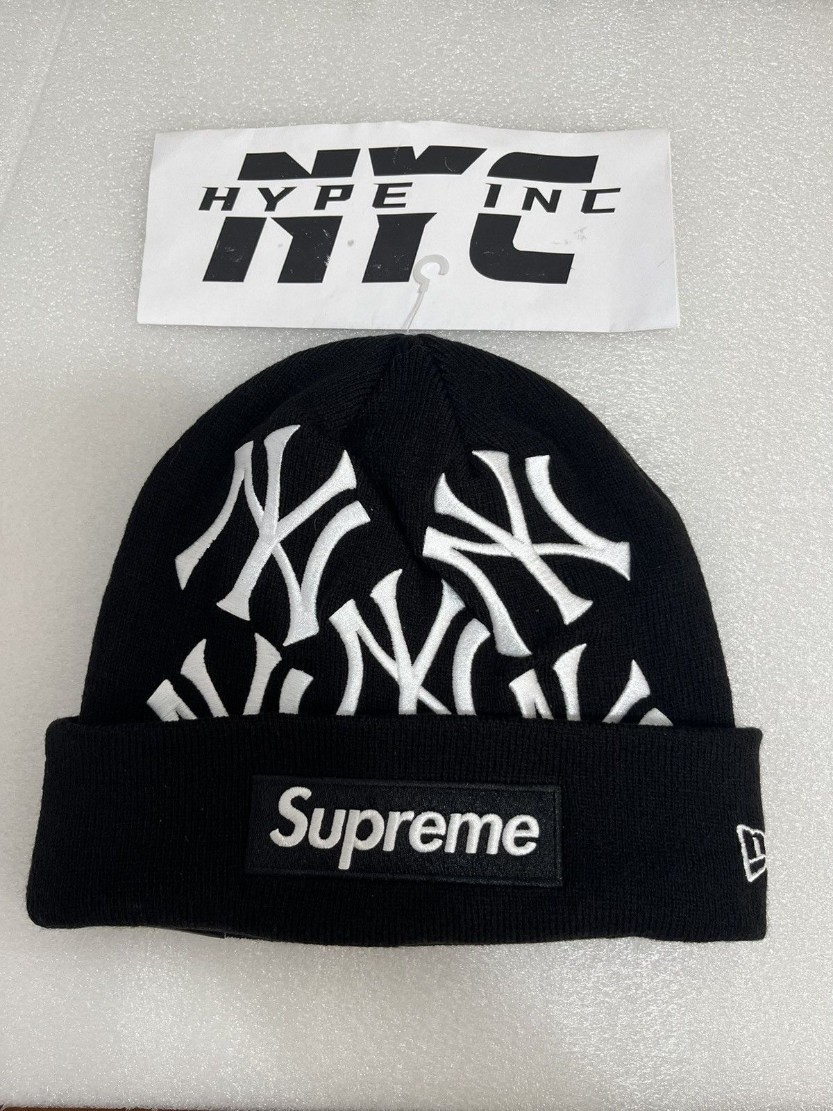 帽子 Supreme New york Yankees Box Logo Beanie Supreme New York Yankees New Era Box Logo Beanie Black