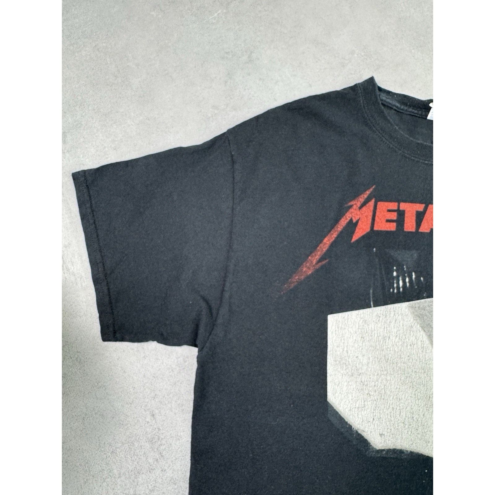 Metallica Metallica Lords Of Summer Tour T Shirt Band Tee Black Faded Size US L / EU 52-54 / 3 - 4 Thumbnail