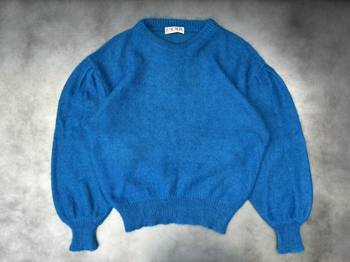 Escada × Escada Sport × Vintage 1980s Escada Mohair Sweater Vintage Escada Sweater W Germany Size US S / EU 44-46 / 1 - 18 Thumbnail