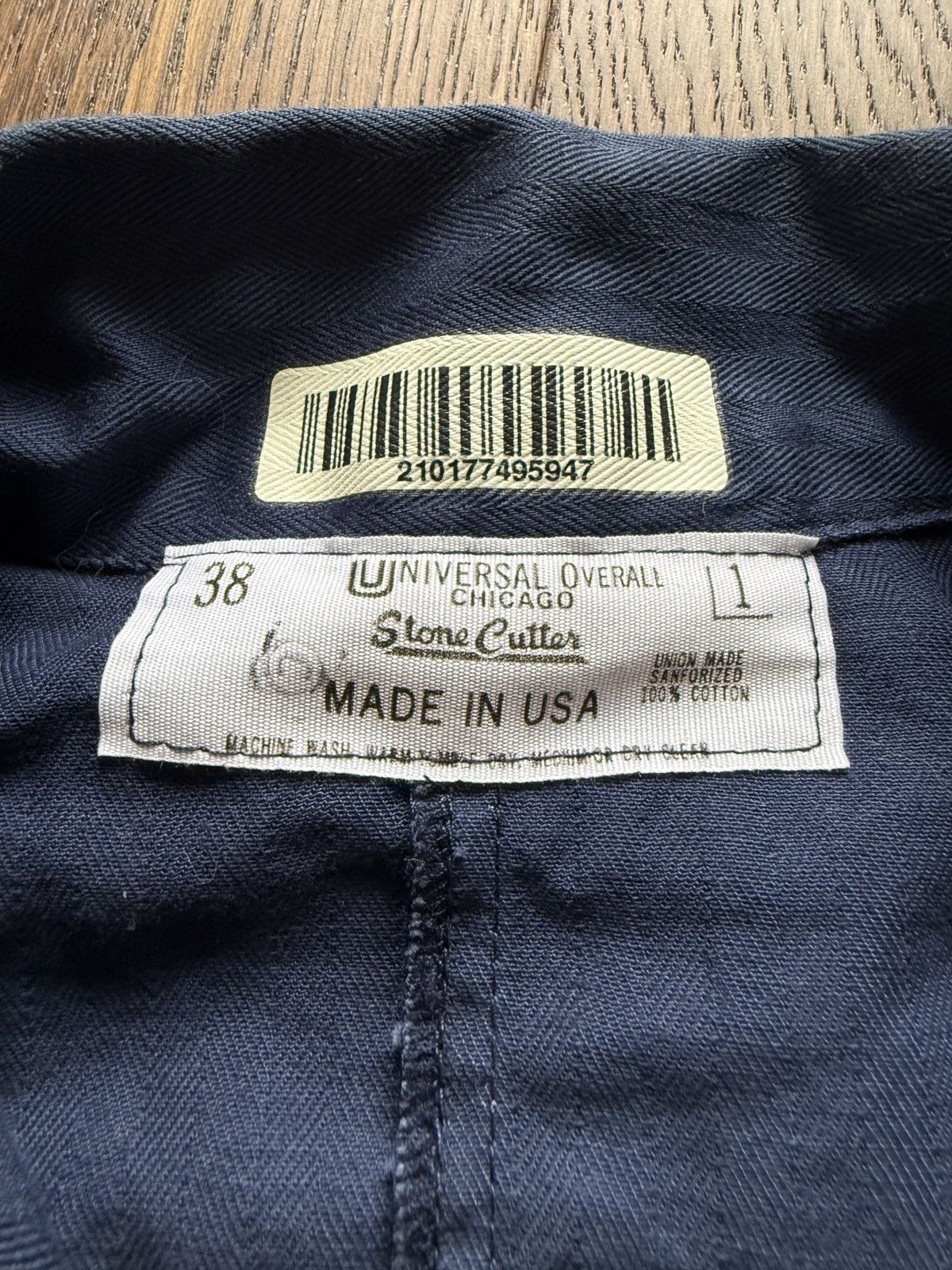 Vintage Vintage 60s Universal Chicago HBT Shop Work Coat NOS Size US M / EU 48-50 / 2 - 3 Thumbnail
