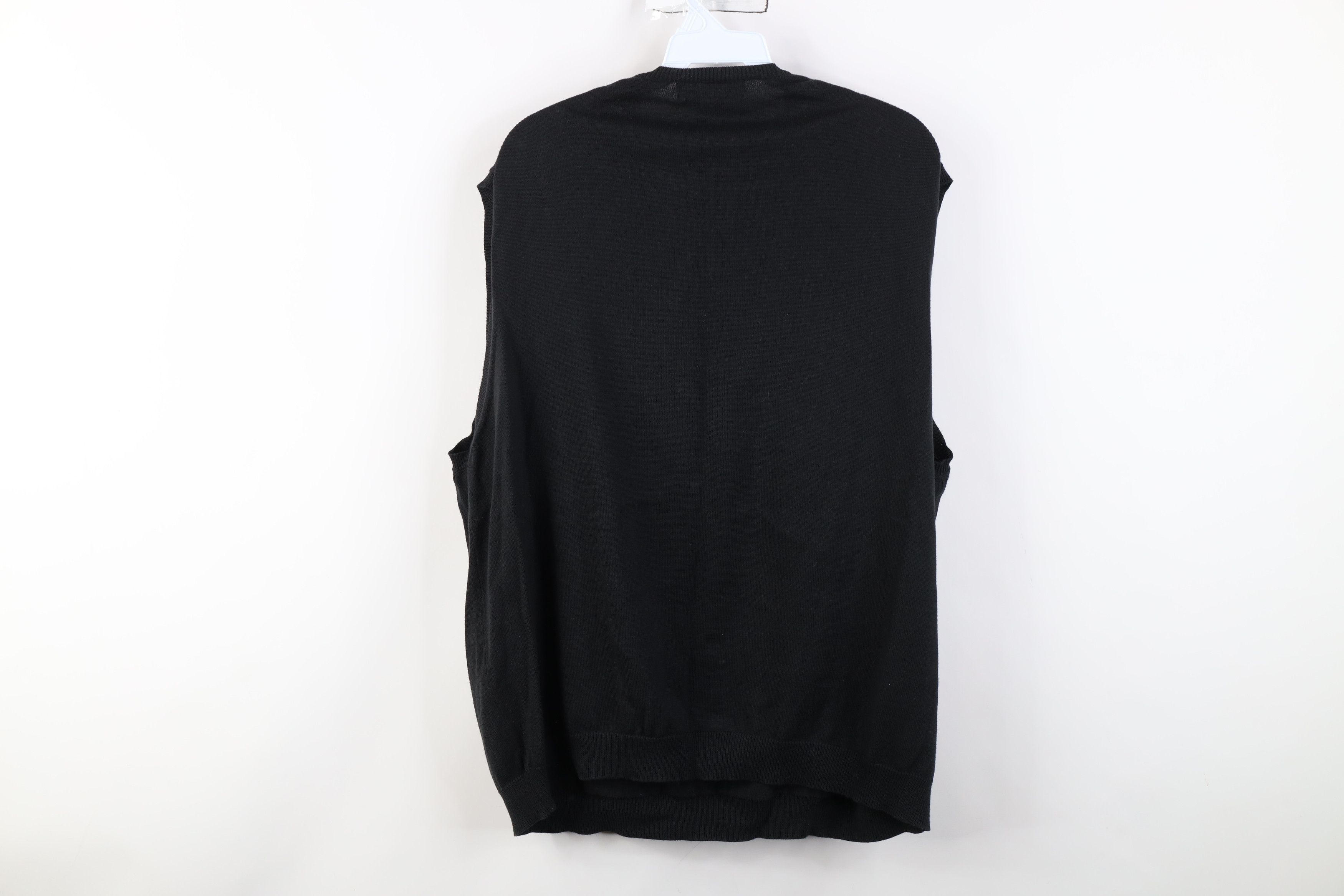 Vintage Vintage 90s Streetwear Ribbed Cable Knit Sweater Vest USA Size US XL / EU 56 / 4 - 7 Thumbnail