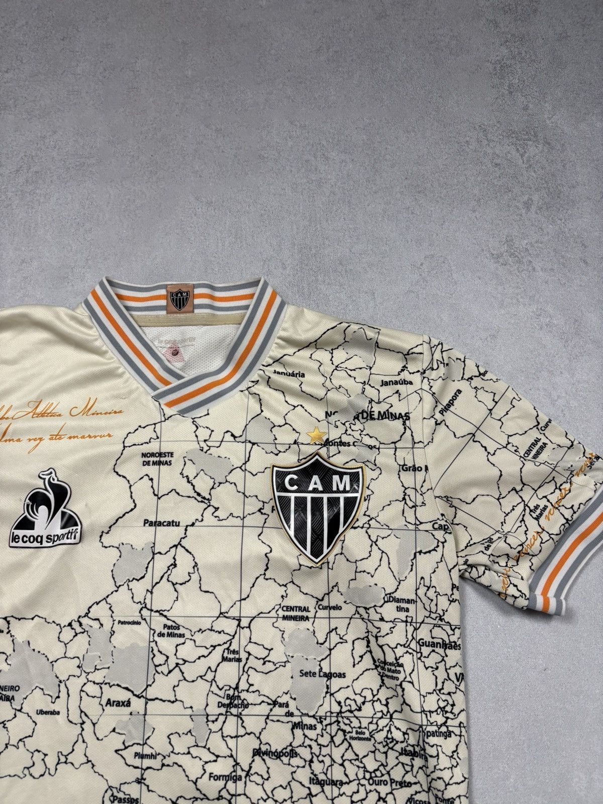 Le Coq Sportif Atlético Mineiro 2021 Le Coq Sportif Soccer Jersey Football Size US M / EU 48-50 / 2 - 2 Thumbnail