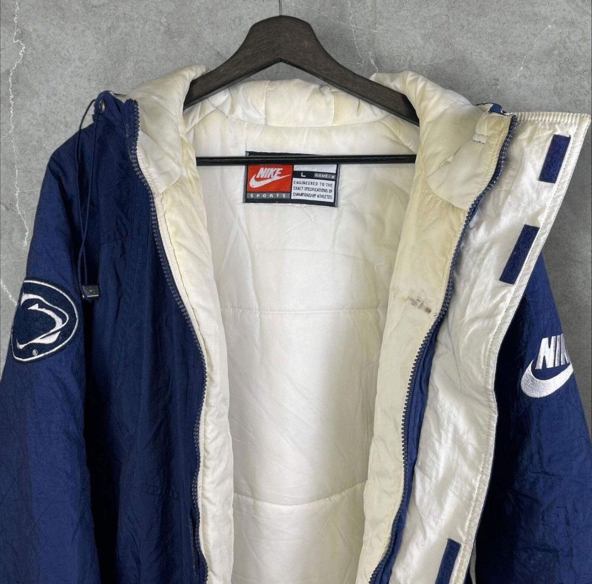 Nike × Vintage Rare 90’s Penn State Nike Jacket Size US XL / EU 56 / 4 - 3 Thumbnail