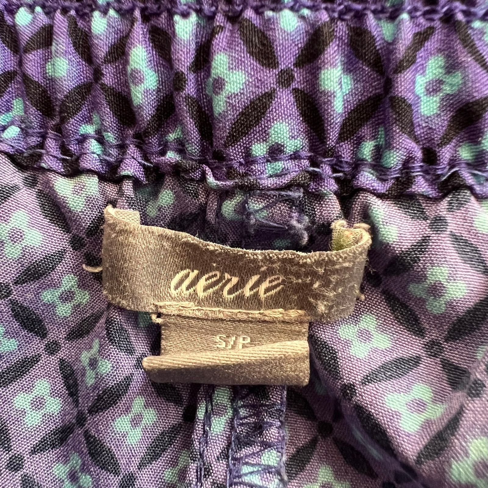 Other Aerie Blue Printed Jogger Pants, S Size 30" / US 8 / IT 44 - 5 Thumbnail