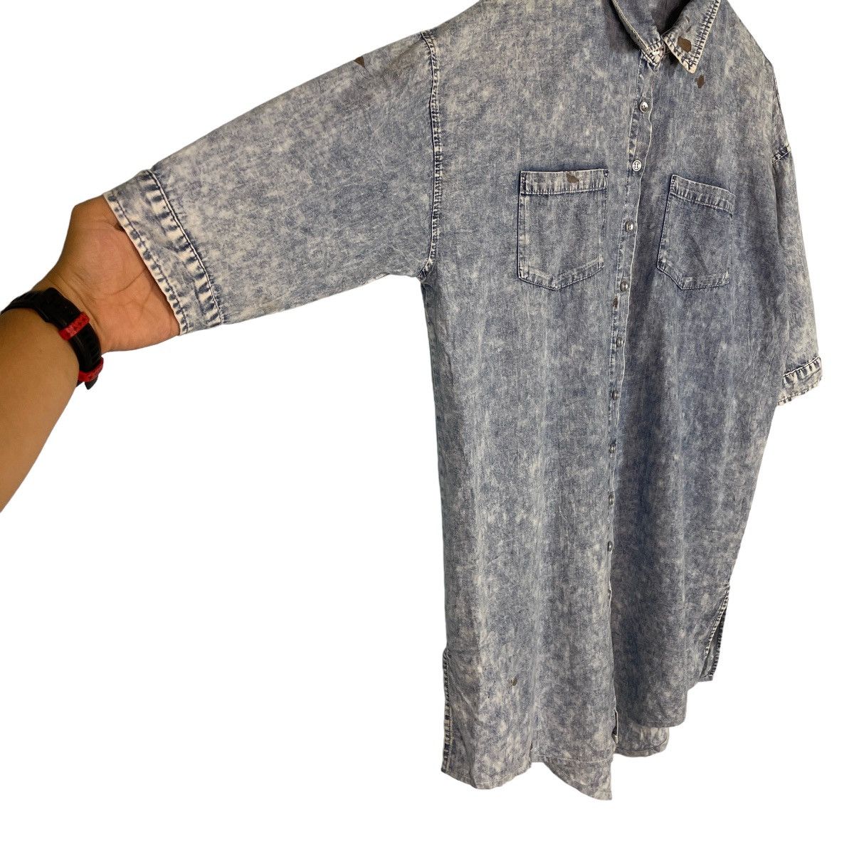 Japanese Brand 🔥LAST PRICE🔥 Japanese Young Youth Bar Code Button Ups Size L / US 10 / IT 46 - 7 Thumbnail
