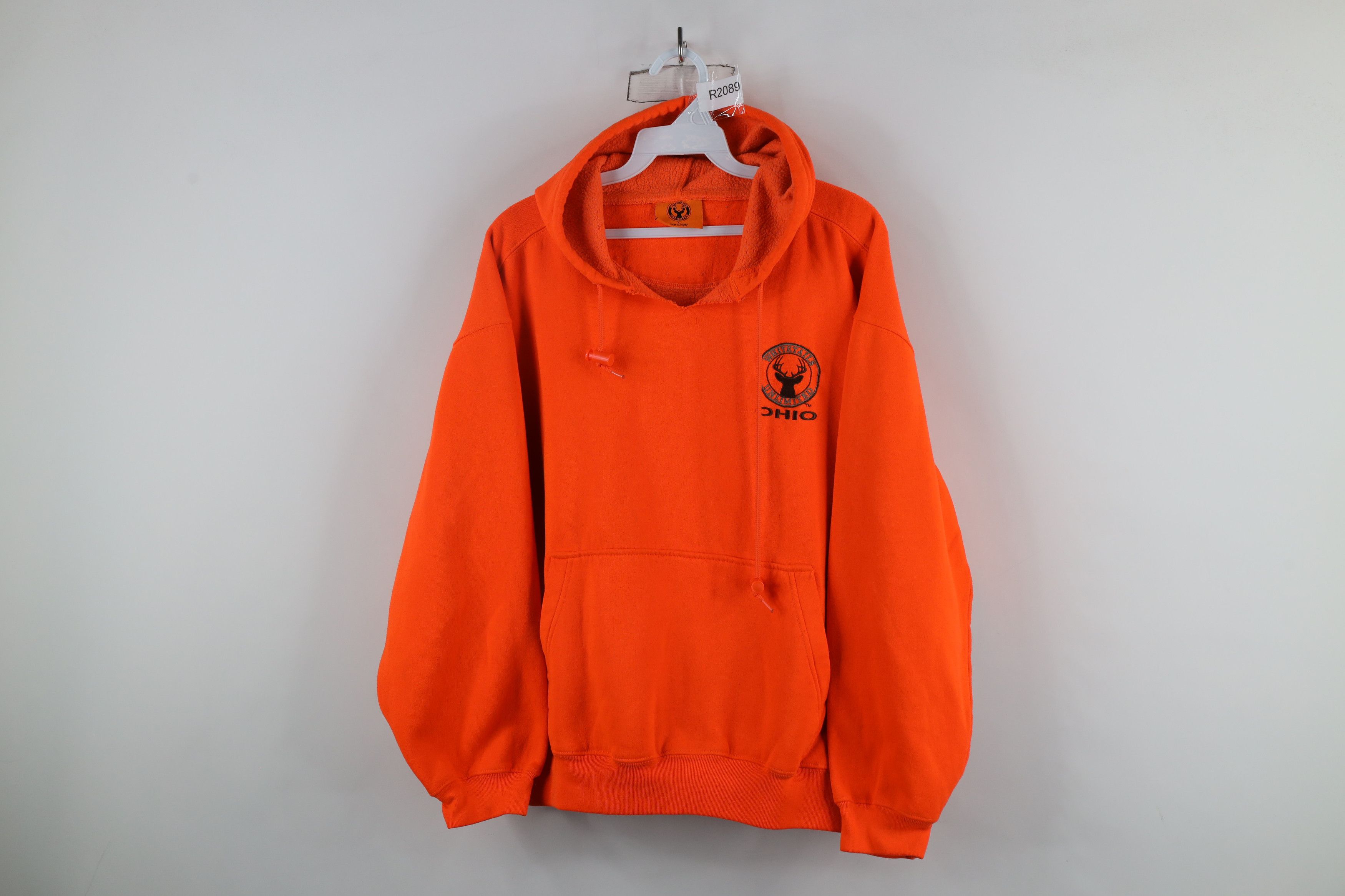 Vintage Vintage 90s Whitetails Unlimited Ohio Deer Buck Hoodie Size US L / EU 52-54 / 3 - 1 Thumbnail